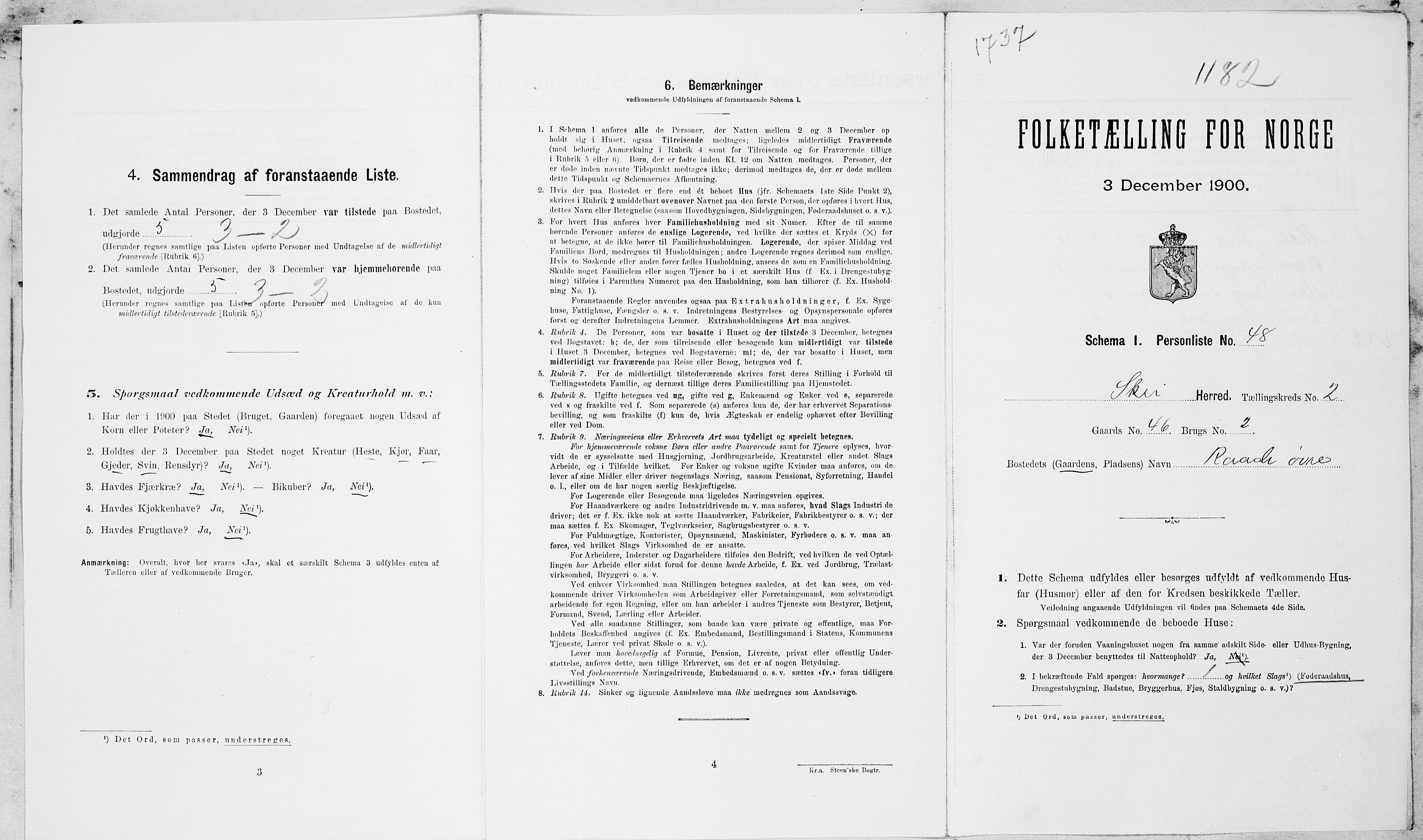 SAT, Folketelling 1900 for 1732 Skei herred, 1900, s. 26