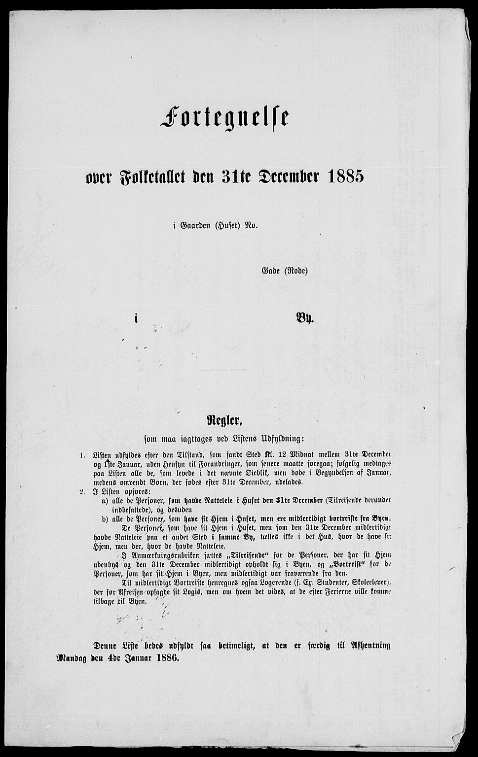 RA, Folketelling 1885 for 0301 Kristiania kjøpstad, 1885, s. 4737