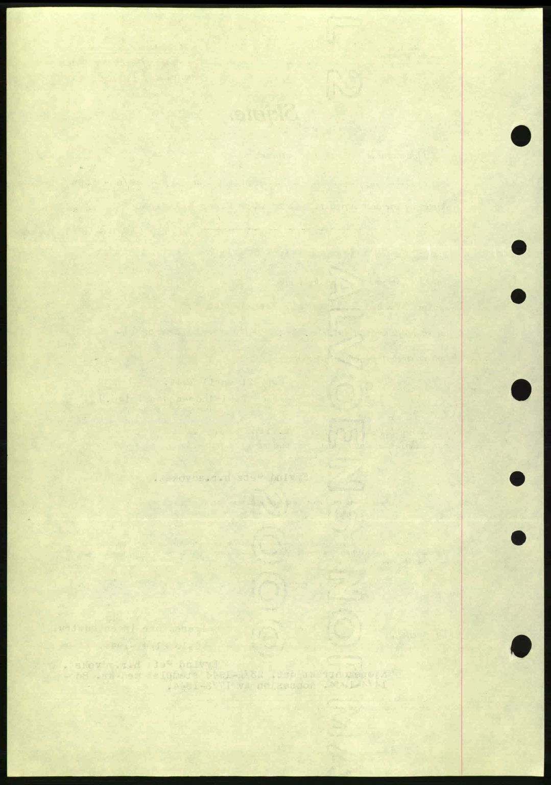 Fredrikstad byfogd, AV/SAO-A-10473a/G/Ga/Gac/L0002: Pantebok nr. A32a, 1940-1945, Dagboknr: 294/1944