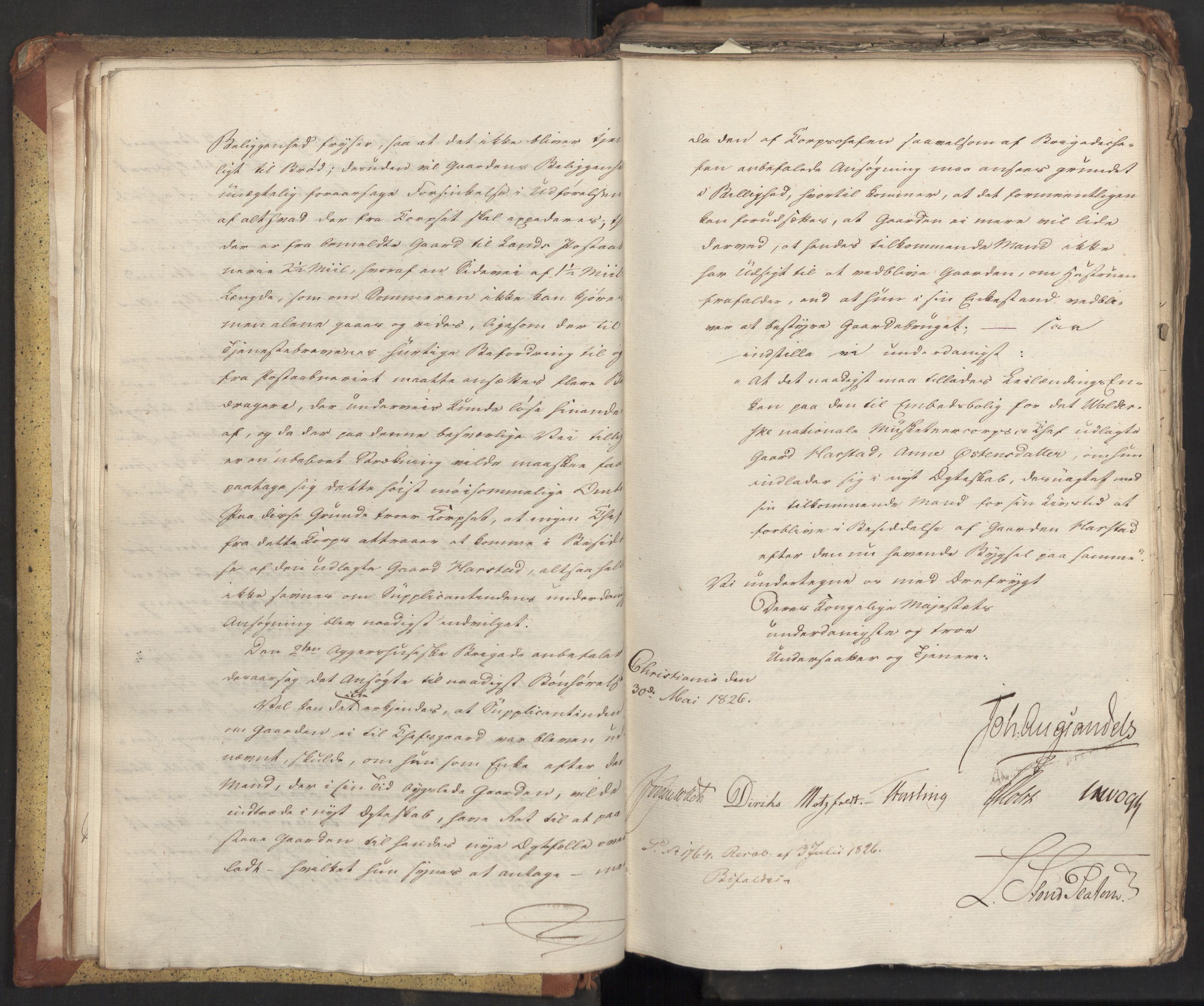 Statsrådsavdelingen i Stockholm, AV/RA-S-1003/D/Da/L0047: Regjeringsinnstillinger nr. 3501-3659, 1826, s. 29