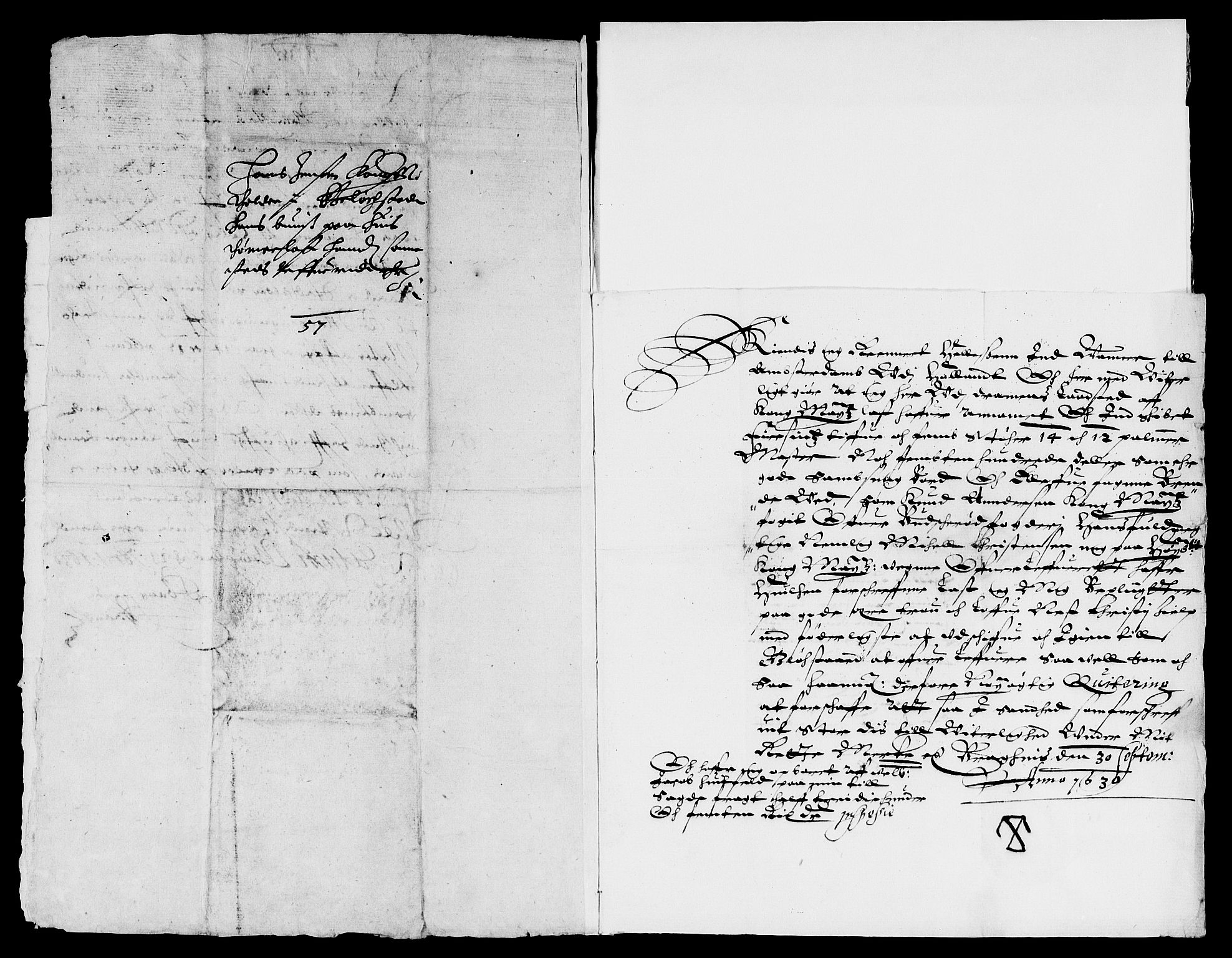 Rentekammeret inntil 1814, Reviderte regnskaper, Lensregnskaper, AV/RA-EA-5023/R/Rb/Rba/L0100: Akershus len, 1630-1631