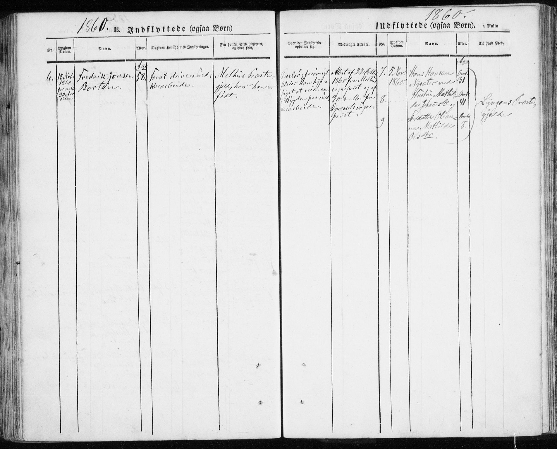 Karlsøy sokneprestembete, SATØ/S-1299/H/Ha/Haa/L0003kirke: Ministerialbok nr. 3, 1843-1860
