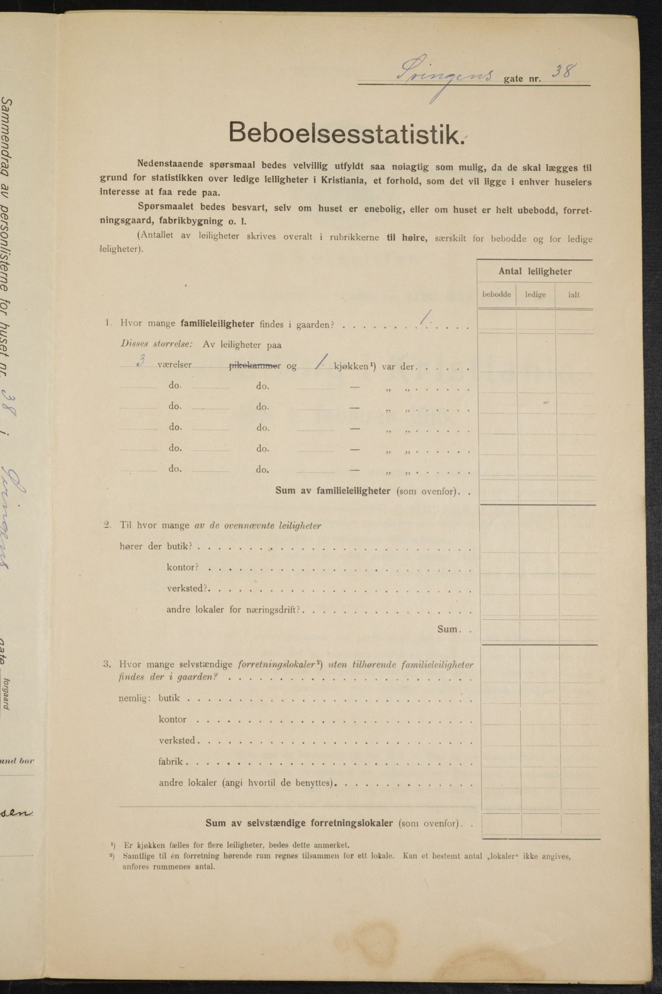 OBA, Kommunal folketelling 1.2.1915 for Kristiania, 1915, s. 106472