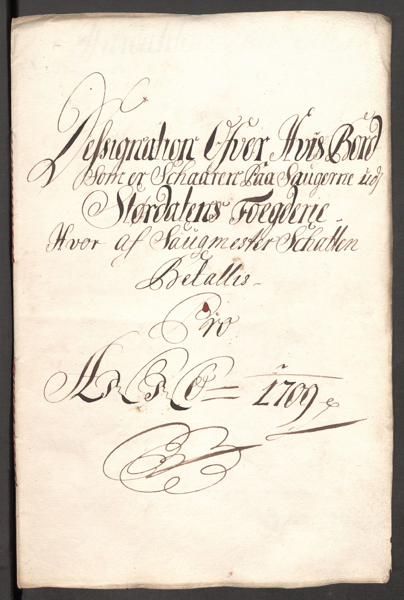 Rentekammeret inntil 1814, Reviderte regnskaper, Fogderegnskap, RA/EA-4092/R62/L4199: Fogderegnskap Stjørdal og Verdal, 1709, s. 130