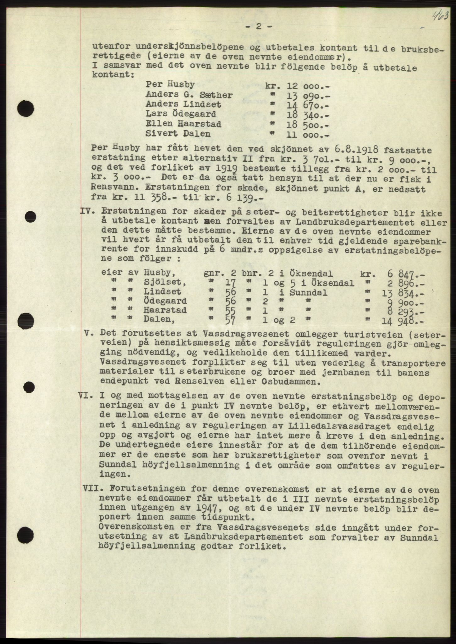 Nordmøre sorenskriveri, AV/SAT-A-4132/1/2/2Ca: Pantebok nr. B99, 1948-1948, Dagboknr: 2446/1948