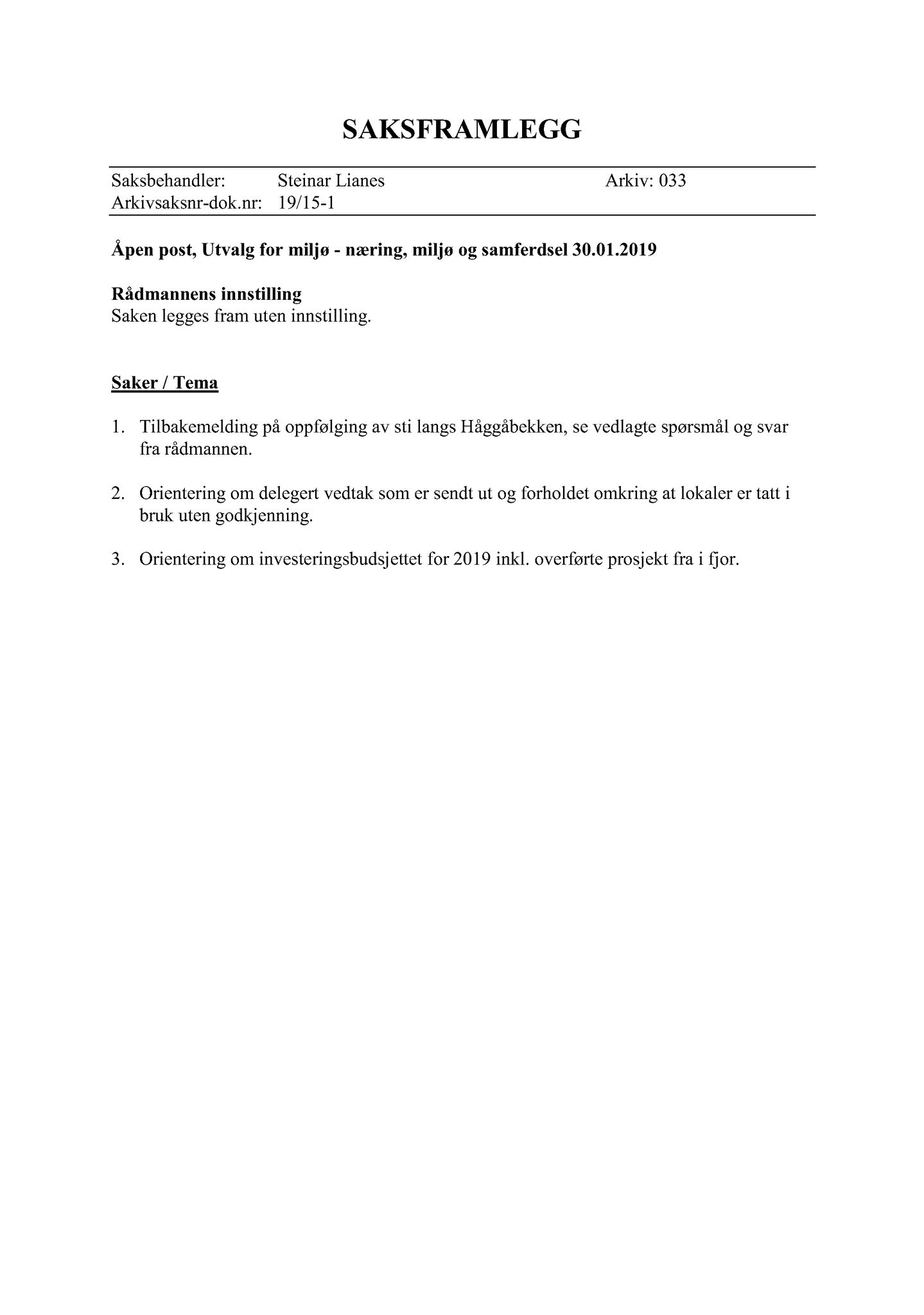 Klæbu Kommune, TRKO/KK/06-UM/L006: Utvalg for miljø - Møtedokumenter 2019, 2019, s. 14