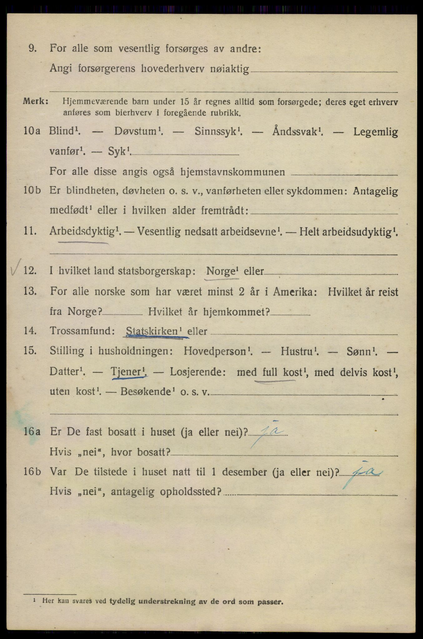 SAO, Folketelling 1920 for 0301 Kristiania kjøpstad, 1920, s. 590384