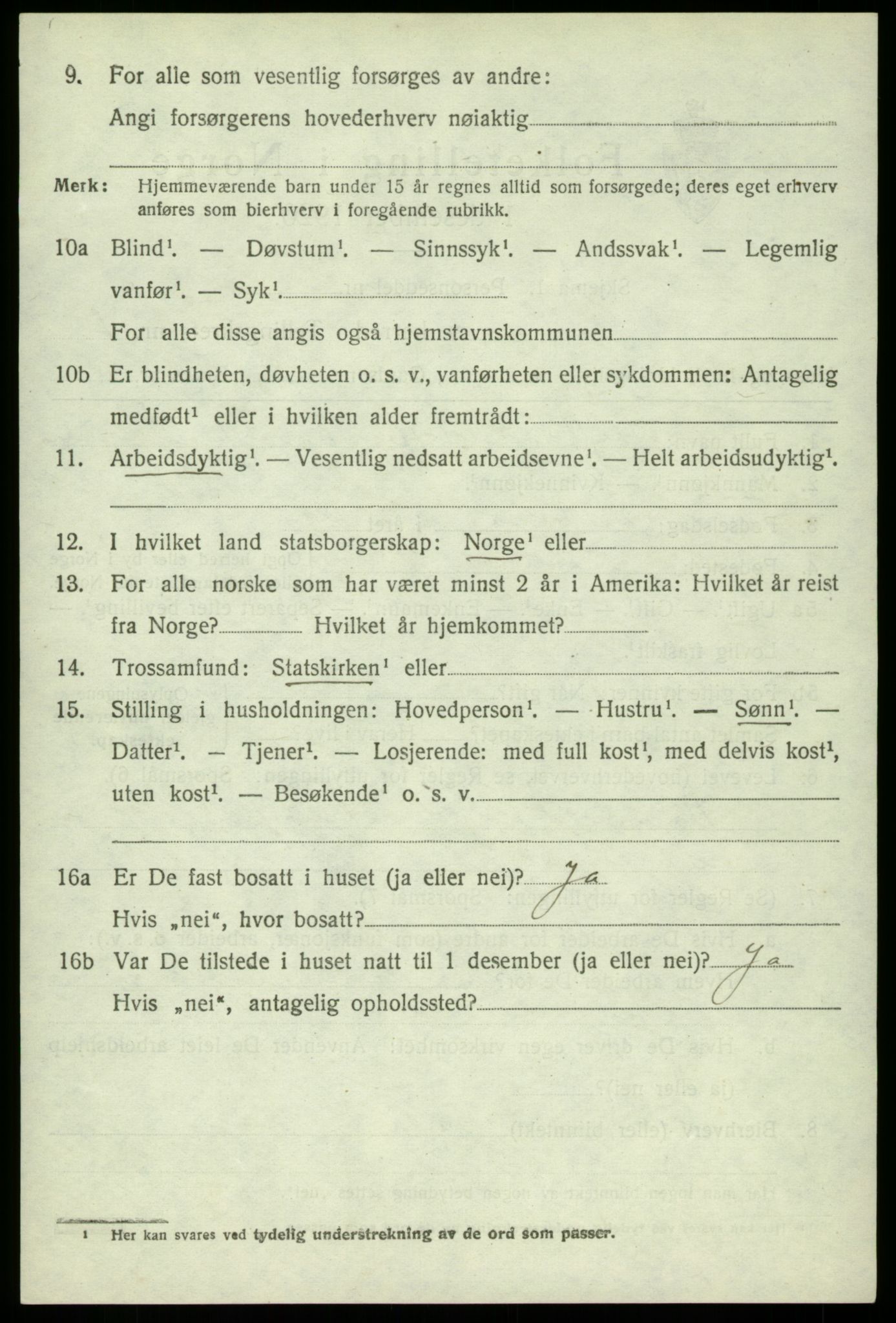 SAB, Folketelling 1920 for 1245 Sund herred, 1920, s. 1202