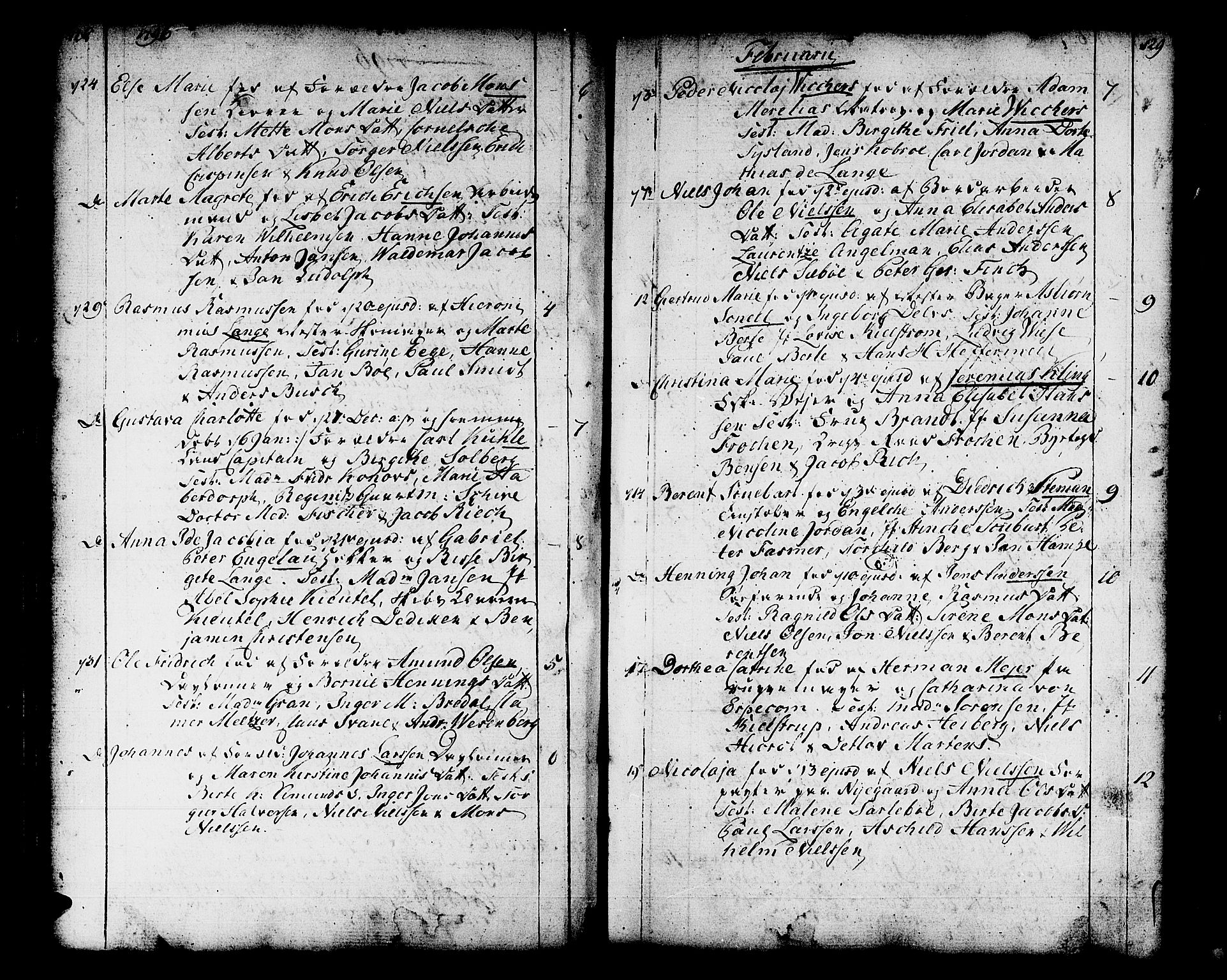 Domkirken sokneprestembete, AV/SAB-A-74801/H/Haa/L0004: Ministerialbok nr. A 4, 1763-1820, s. 128-129