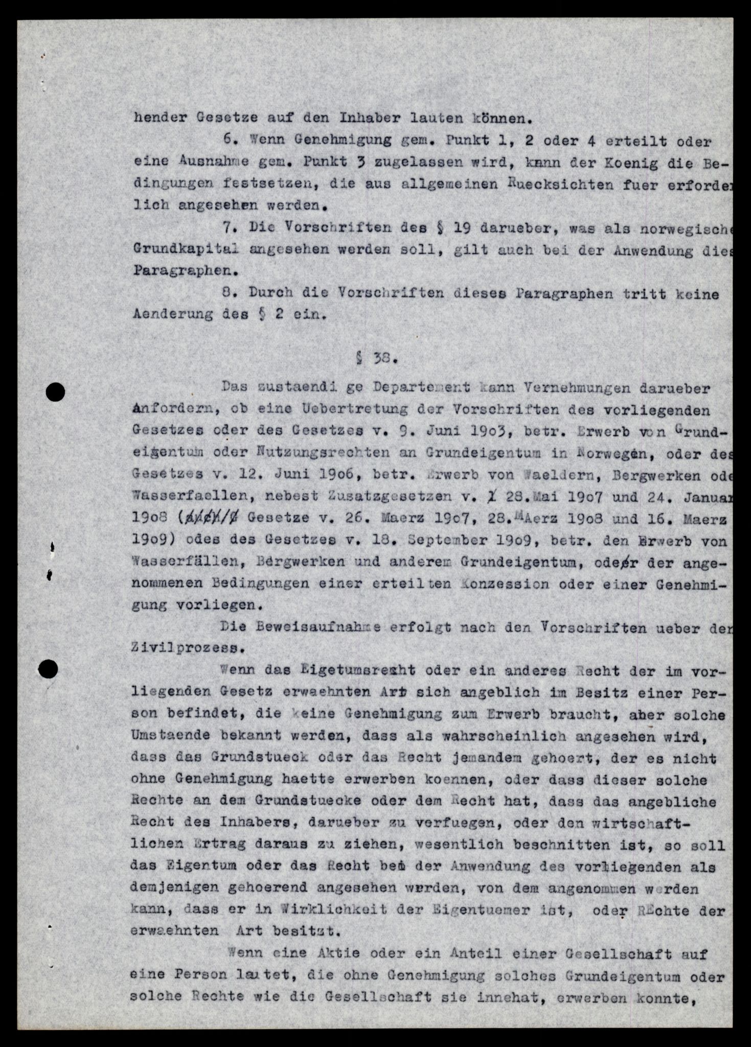 Forsvarets Overkommando. 2 kontor. Arkiv 11.4. Spredte tyske arkivsaker, AV/RA-RAFA-7031/D/Dar/Darb/L0013: Reichskommissariat - Hauptabteilung Vervaltung, 1917-1942, s. 103