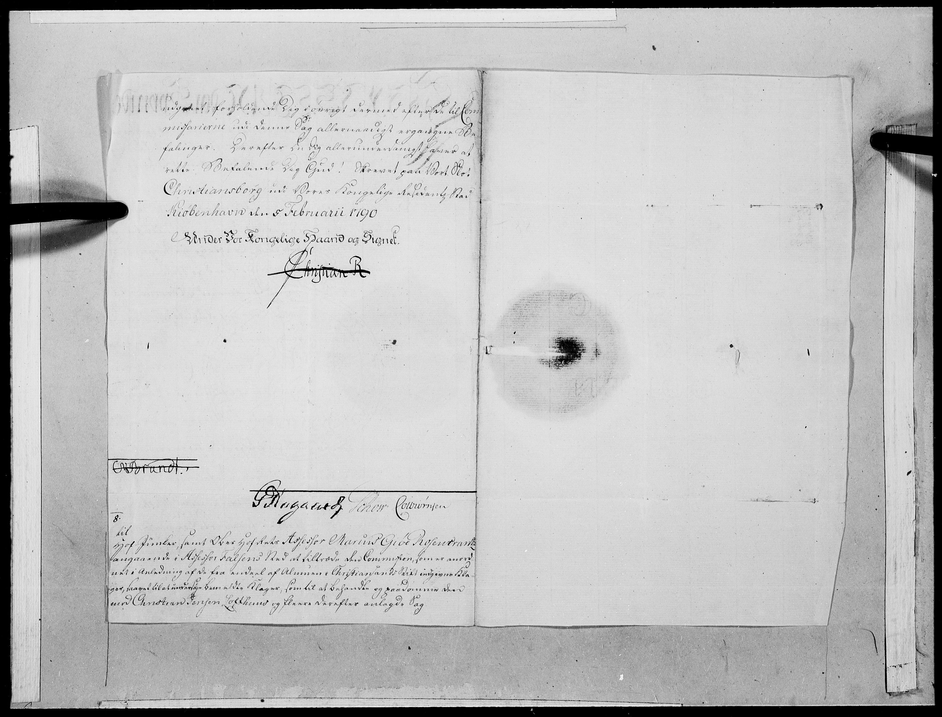 Danske Kanselli 1572-1799, AV/RA-EA-3023/F/Fc/Fcc/Fcca/L0279: Norske innlegg 1572-1799, 1790, s. 242