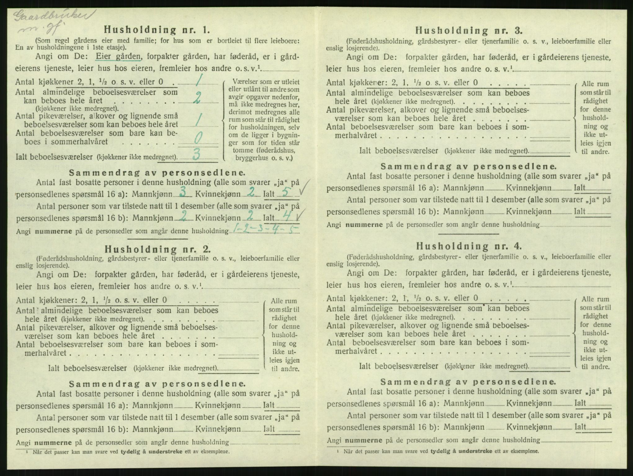 SAT, Folketelling 1920 for 1813 Velfjord herred, 1920, s. 534