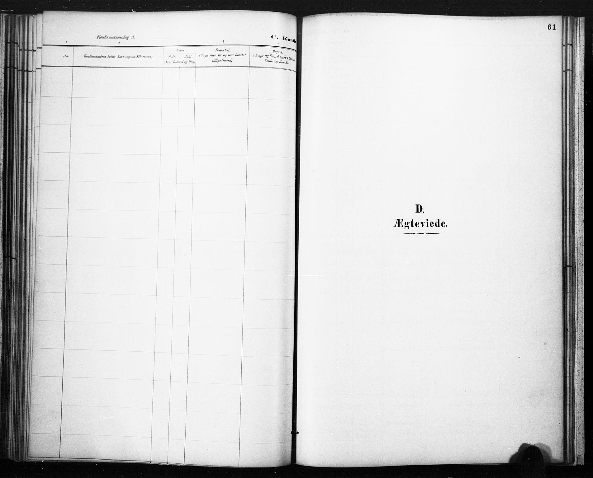 Lårdal kirkebøker, AV/SAKO-A-284/F/Fc/L0002: Ministerialbok nr. III 2, 1887-1906, s. 61