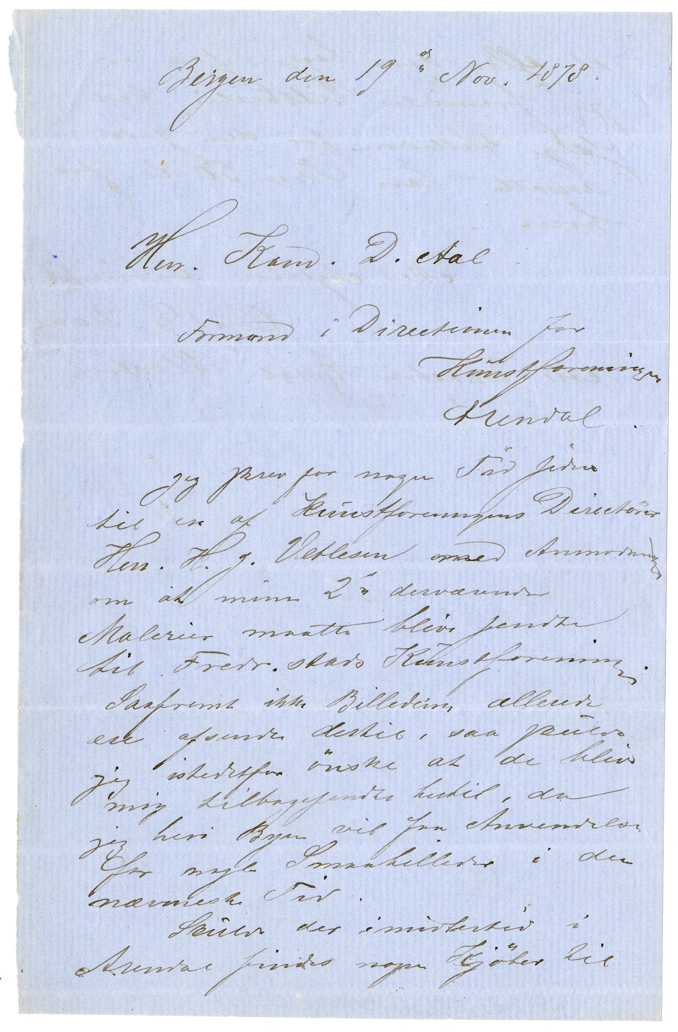Diderik Maria Aalls brevsamling, NF/Ark-1023/F/L0002: D.M. Aalls brevsamling. B - C, 1799-1889, s. 452