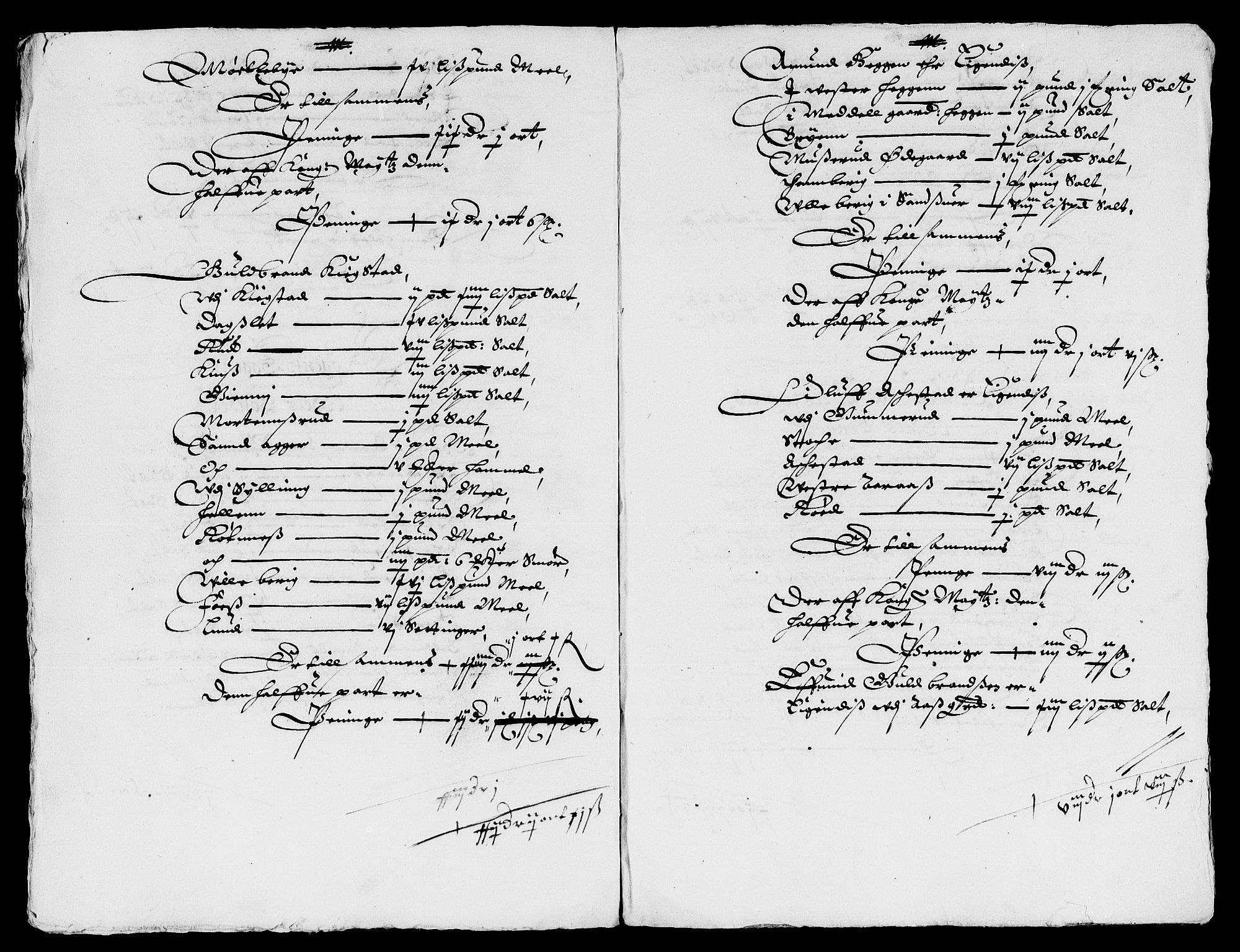 Rentekammeret inntil 1814, Reviderte regnskaper, Lensregnskaper, AV/RA-EA-5023/R/Rb/Rba/L0102: Akershus len, 1630