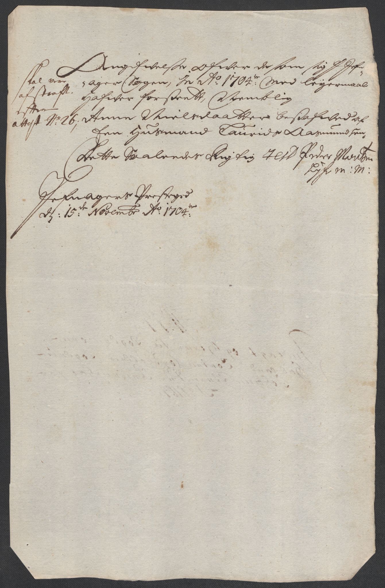 Rentekammeret inntil 1814, Reviderte regnskaper, Fogderegnskap, AV/RA-EA-4092/R18/L1302: Fogderegnskap Hadeland, Toten og Valdres, 1704, s. 97
