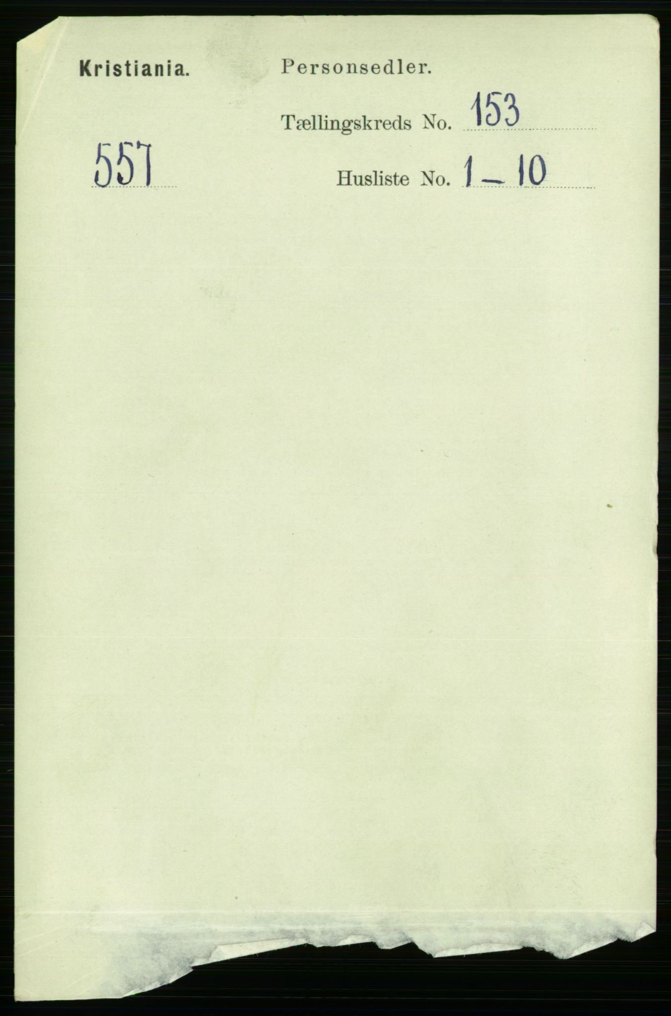 RA, Folketelling 1891 for 0301 Kristiania kjøpstad, 1891, s. 86361