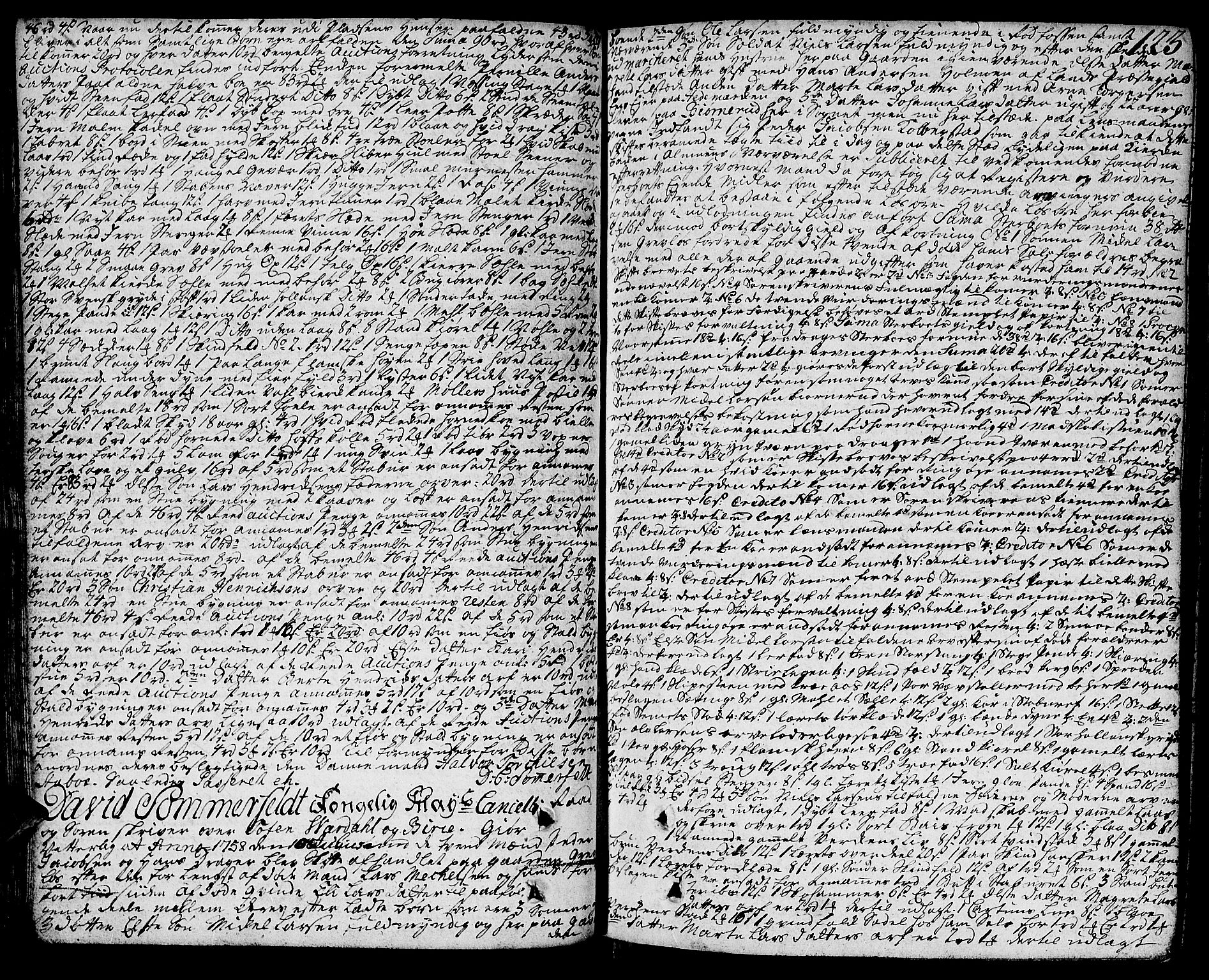 Toten tingrett, SAH/TING-006/J/Ja/L0009: Skifteprotokoll, 1756-1765, s. 122b-123a