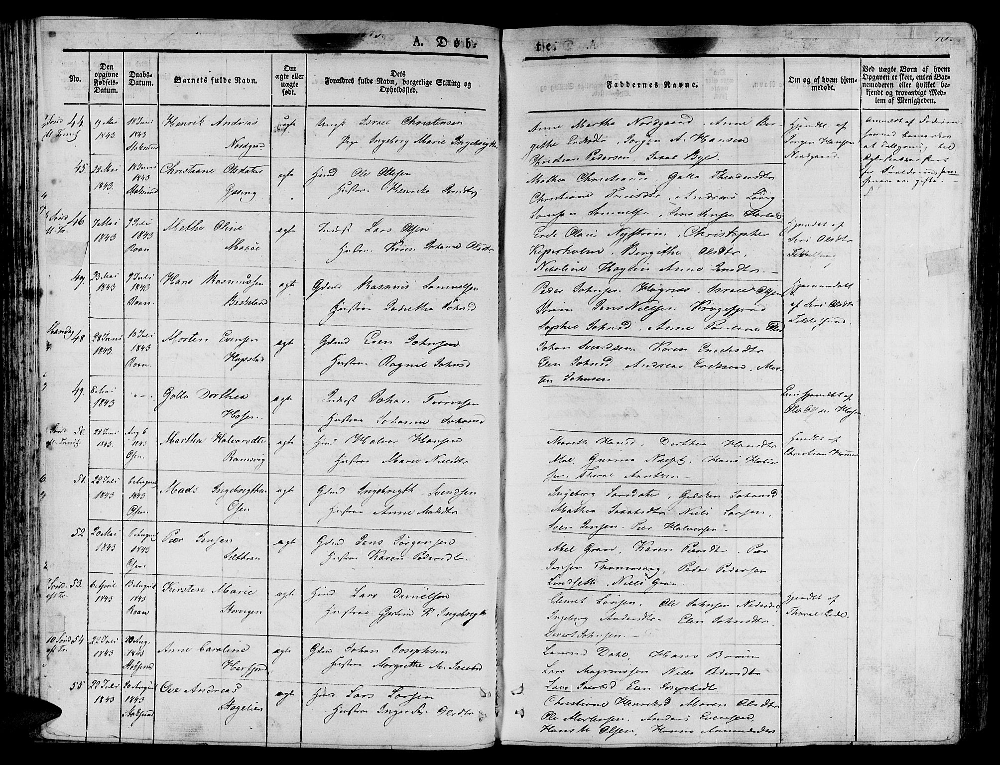 Ministerialprotokoller, klokkerbøker og fødselsregistre - Sør-Trøndelag, AV/SAT-A-1456/657/L0703: Ministerialbok nr. 657A04, 1831-1846, s. 70