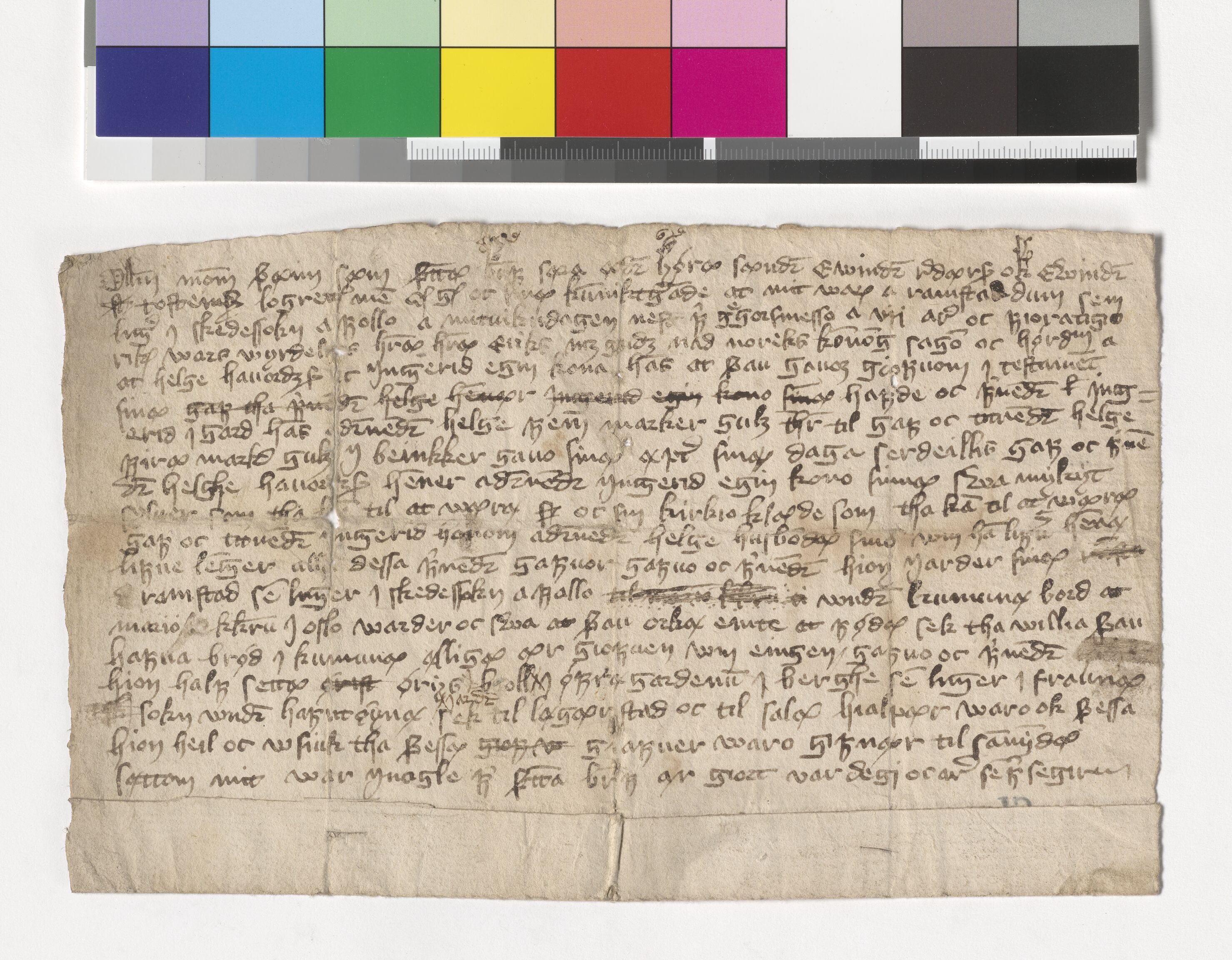 Riksarkivets diplomsamling, AV/RA-EA-5965/F05/L0238: NRA AM fasc. 101 nr. 12-35, 1395-1436, s. 17