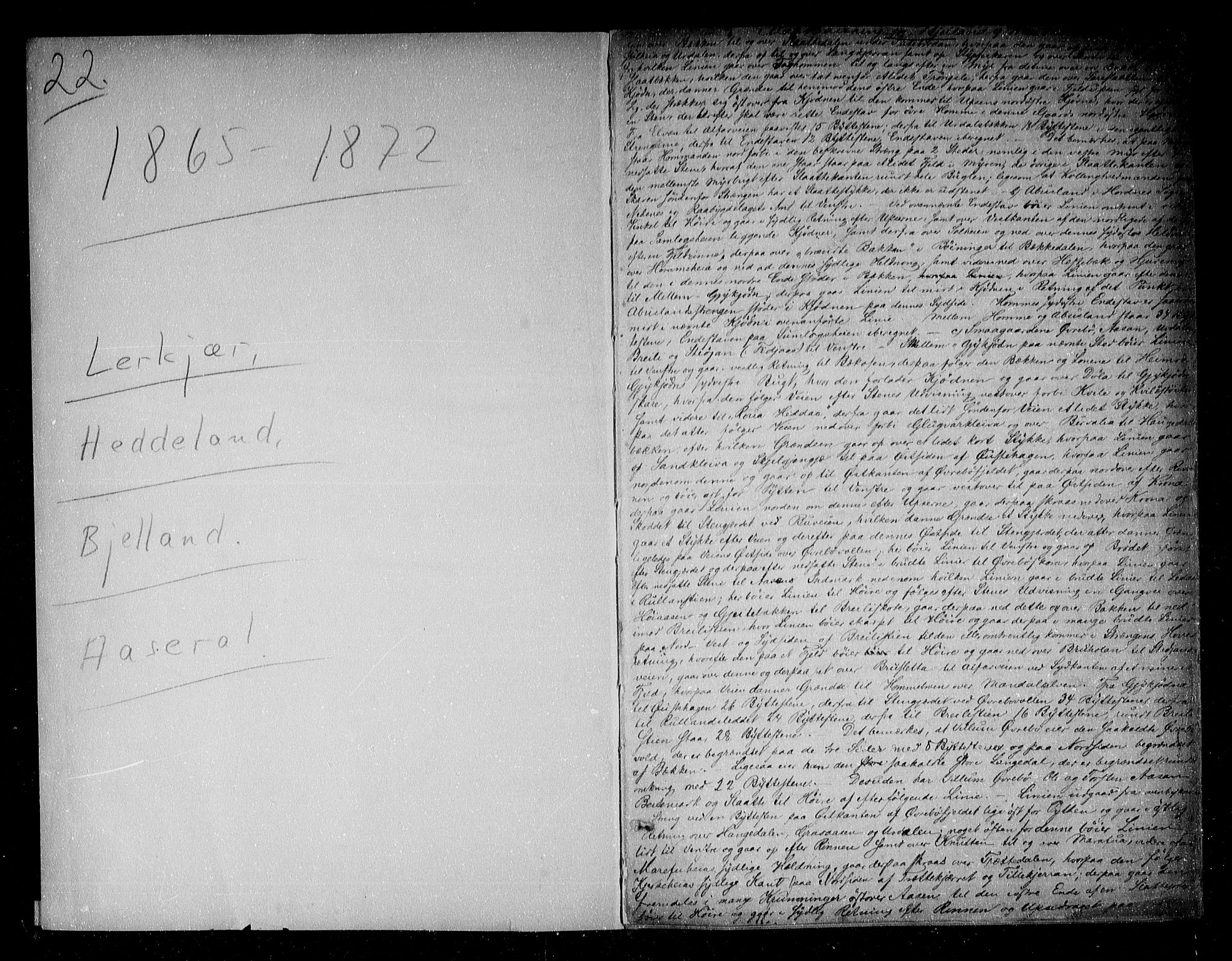 Mandal sorenskriveri, SAK/1221-0005/001/G/Gb/Gba/L0041: Pantebok nr. 22, 1865-1872, s. 1