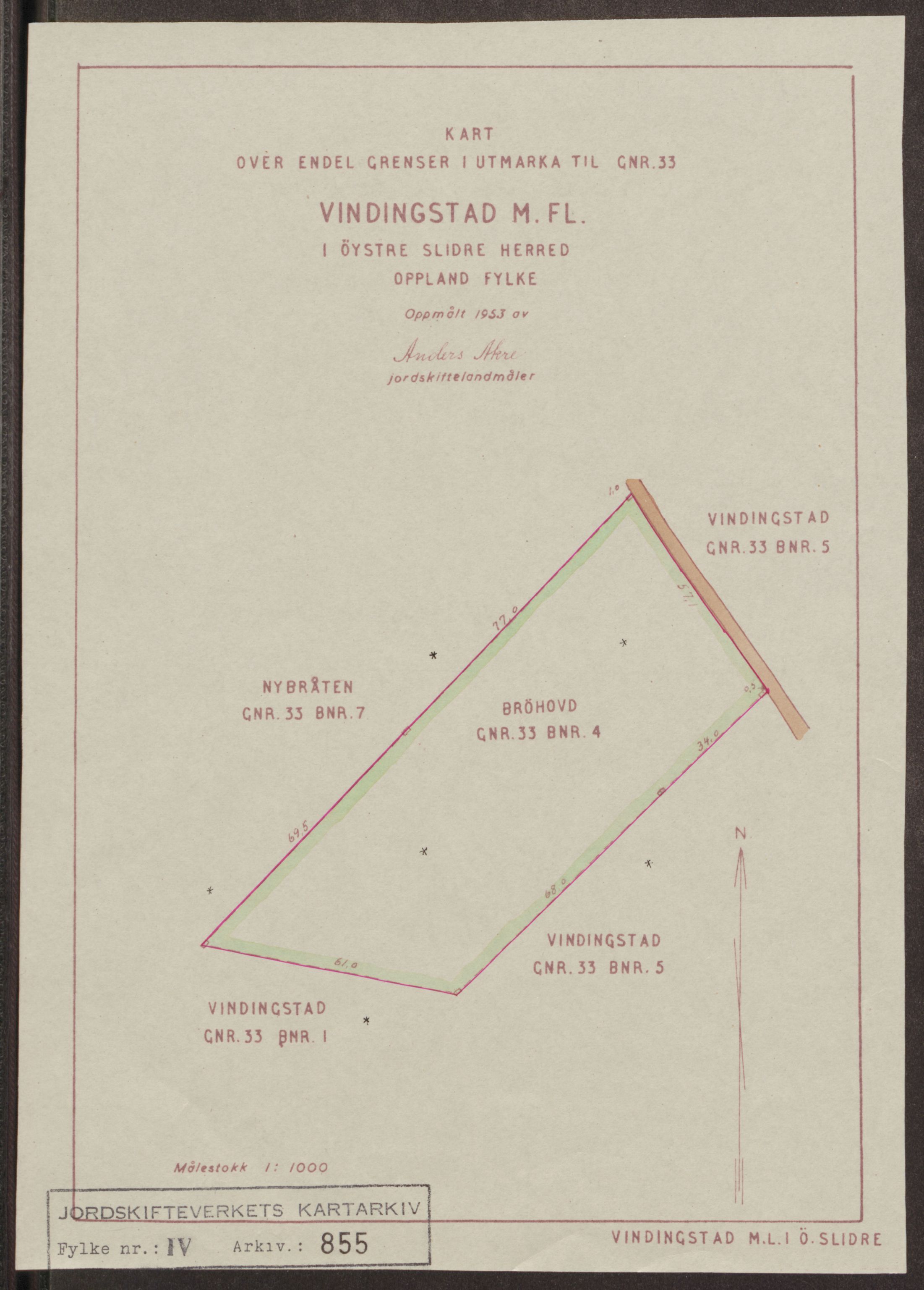 Jordskifteverkets kartarkiv, AV/RA-S-3929/T, 1859-1988, s. 1073