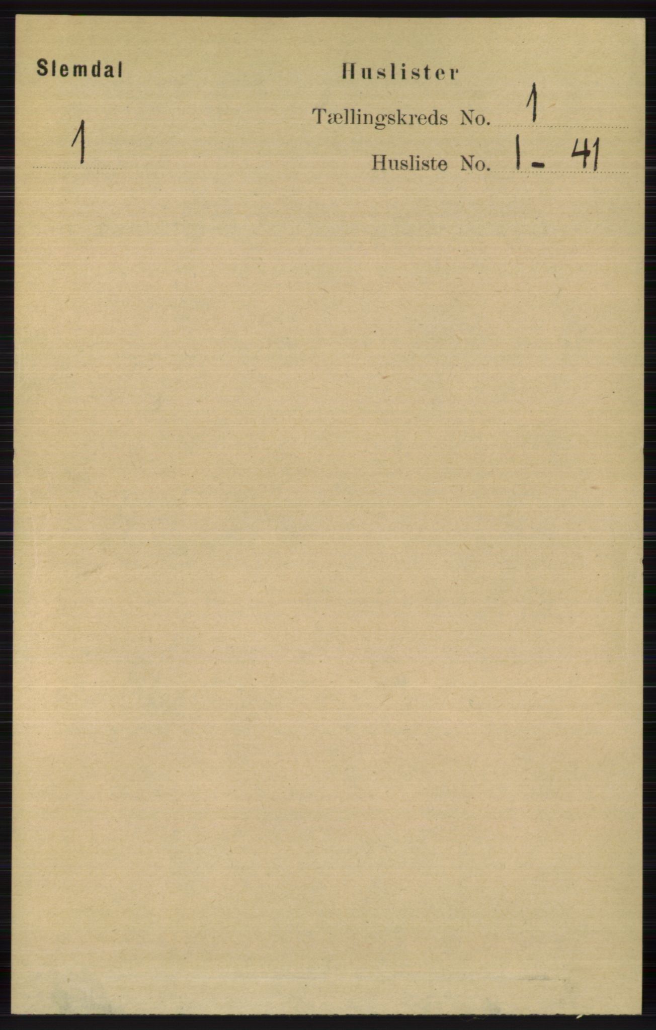 RA, Folketelling 1891 for 0811 Slemdal herred, 1891, s. 12