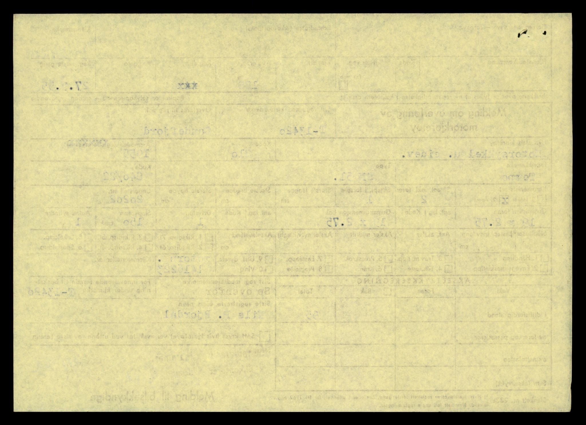 Møre og Romsdal vegkontor - Ålesund trafikkstasjon, AV/SAT-A-4099/F/Fe/L0039: Registreringskort for kjøretøy T 13361 - T 13530, 1927-1998, s. 1020