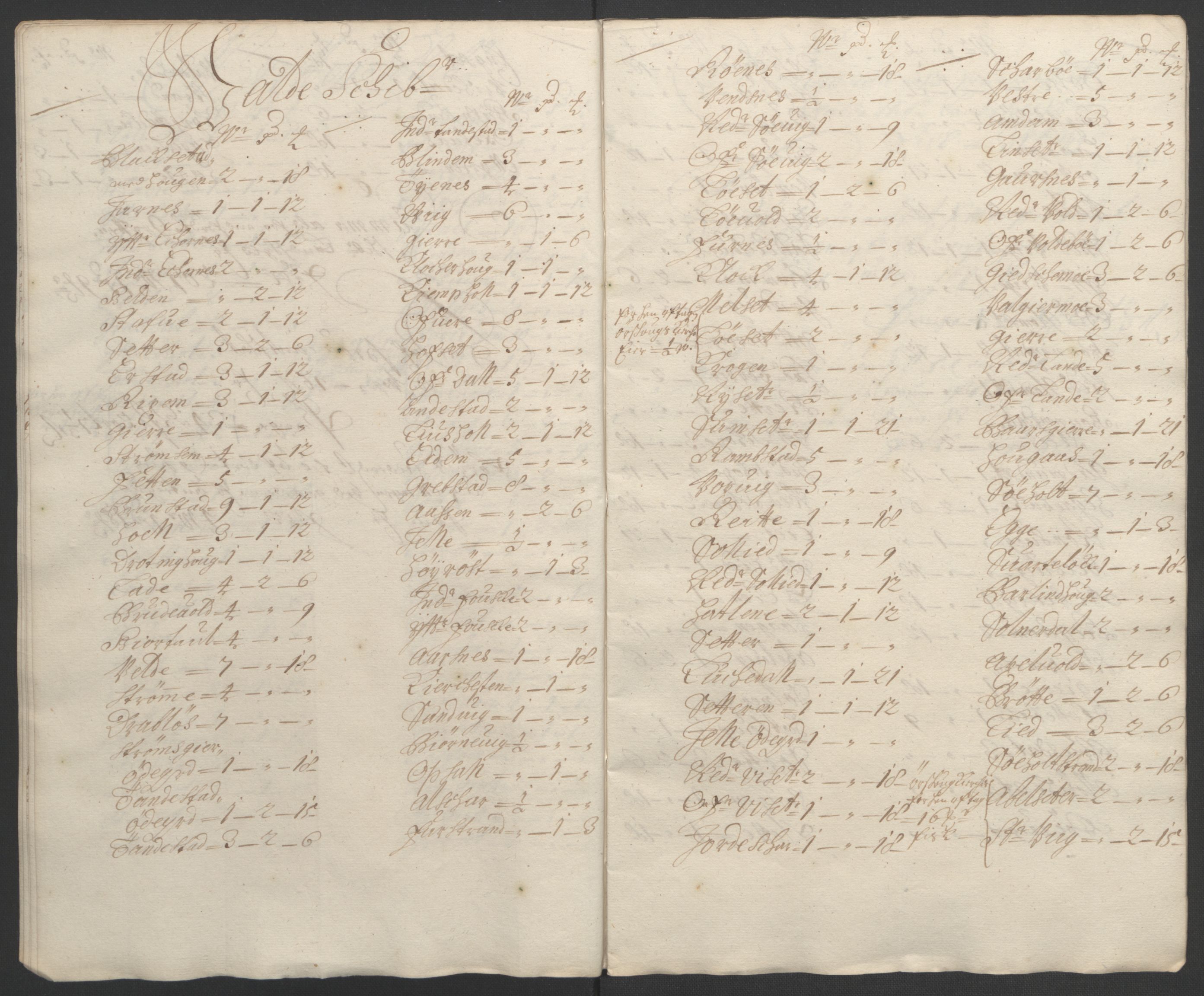 Rentekammeret inntil 1814, Reviderte regnskaper, Fogderegnskap, AV/RA-EA-4092/R54/L3554: Fogderegnskap Sunnmøre, 1691-1693, s. 430