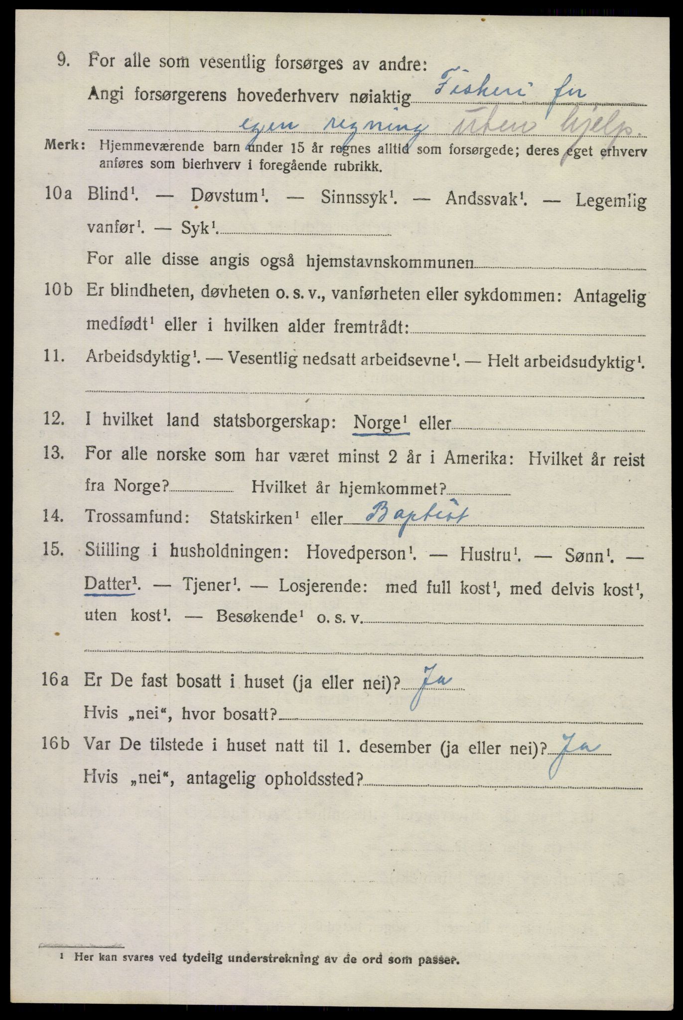 SAKO, Folketelling 1920 for 0713 Sande herred, 1920, s. 9043