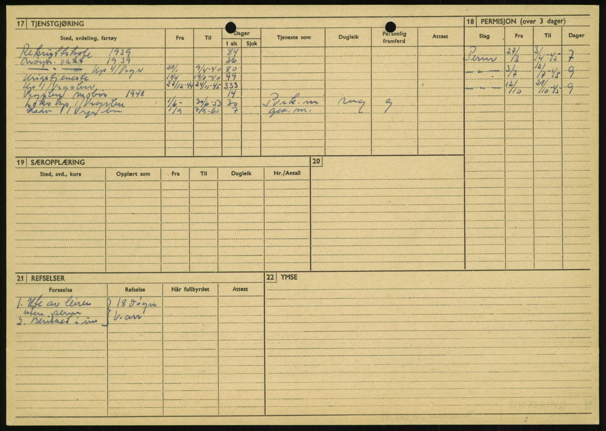 Forsvaret, Varanger bataljon, AV/RA-RAFA-2258/1/D/L0446: Rulleblad for menige født 1917-1919, 1917-1919, s. 479