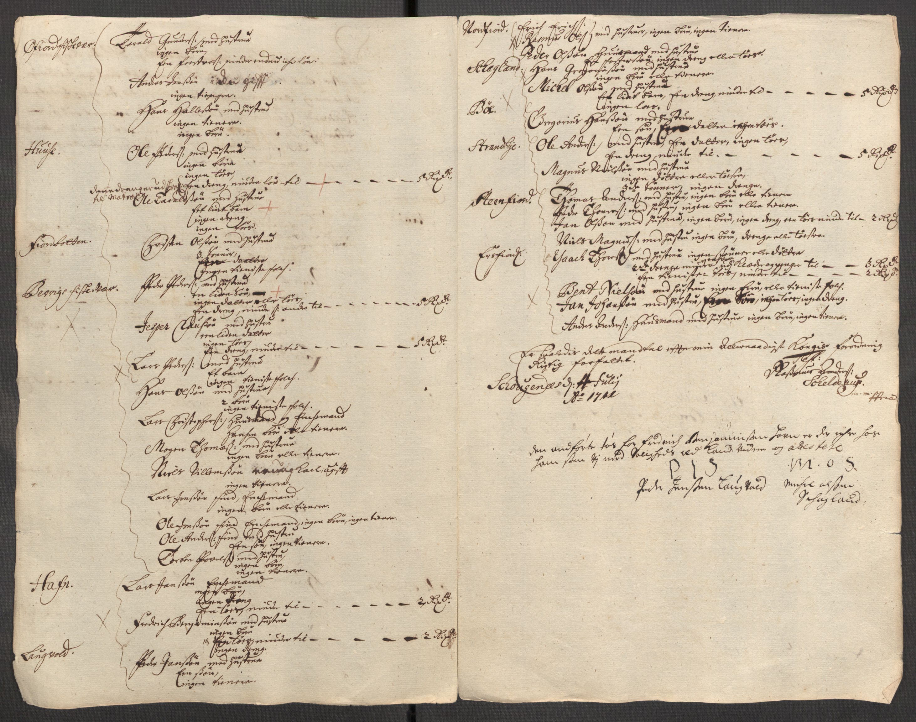 Rentekammeret inntil 1814, Reviderte regnskaper, Fogderegnskap, AV/RA-EA-4092/R68/L4758: Fogderegnskap Senja og Troms, 1711-1712, s. 194