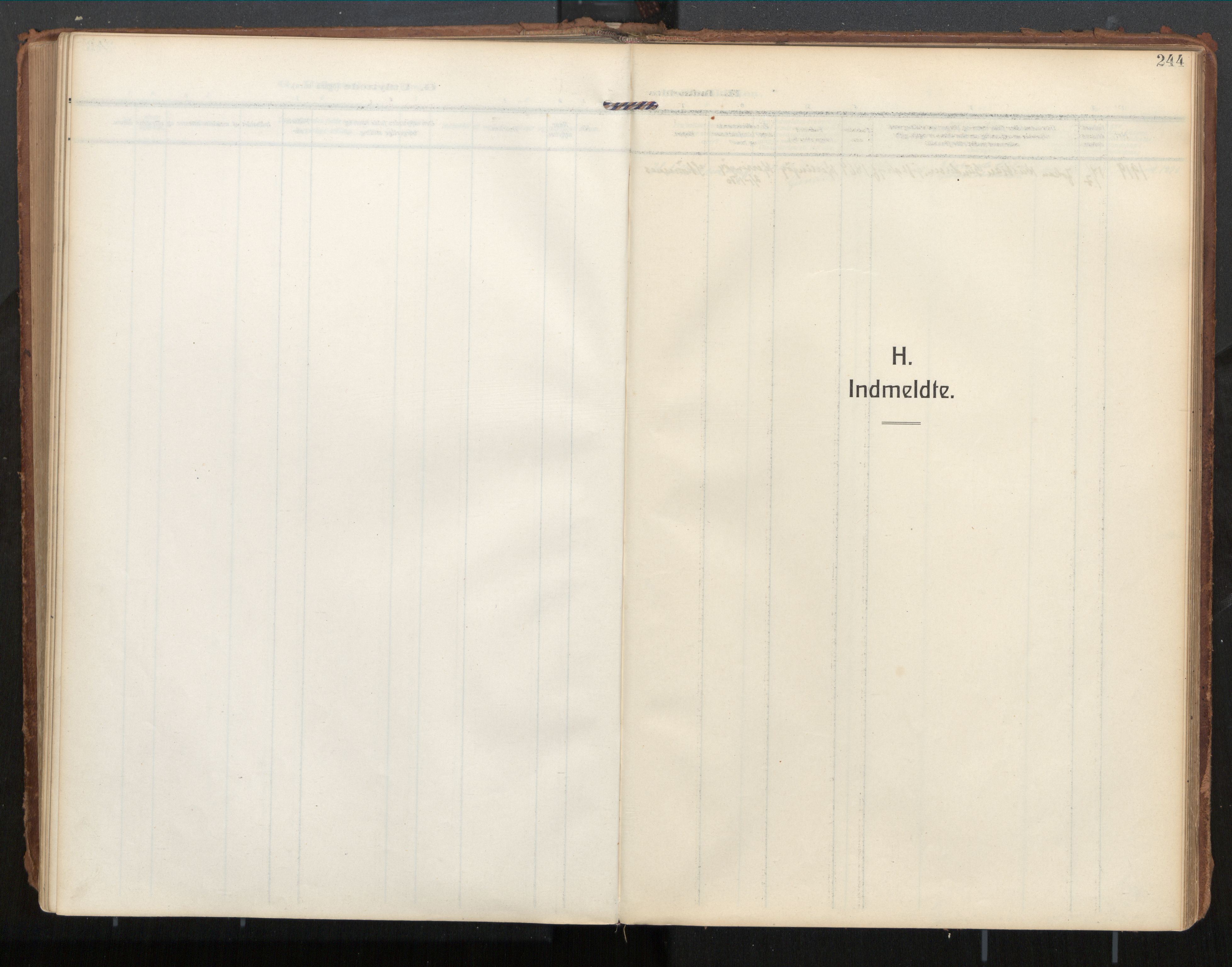 Ministerialprotokoller, klokkerbøker og fødselsregistre - Nordland, SAT/A-1459/854/L0784: Ministerialbok nr. 854A07, 1910-1922, s. 244