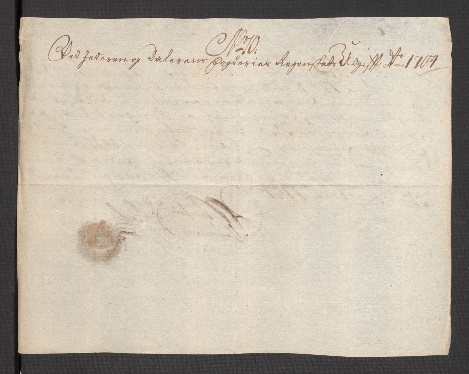 Rentekammeret inntil 1814, Reviderte regnskaper, Fogderegnskap, AV/RA-EA-4092/R46/L2732: Fogderegnskap Jæren og Dalane, 1703-1704, s. 126