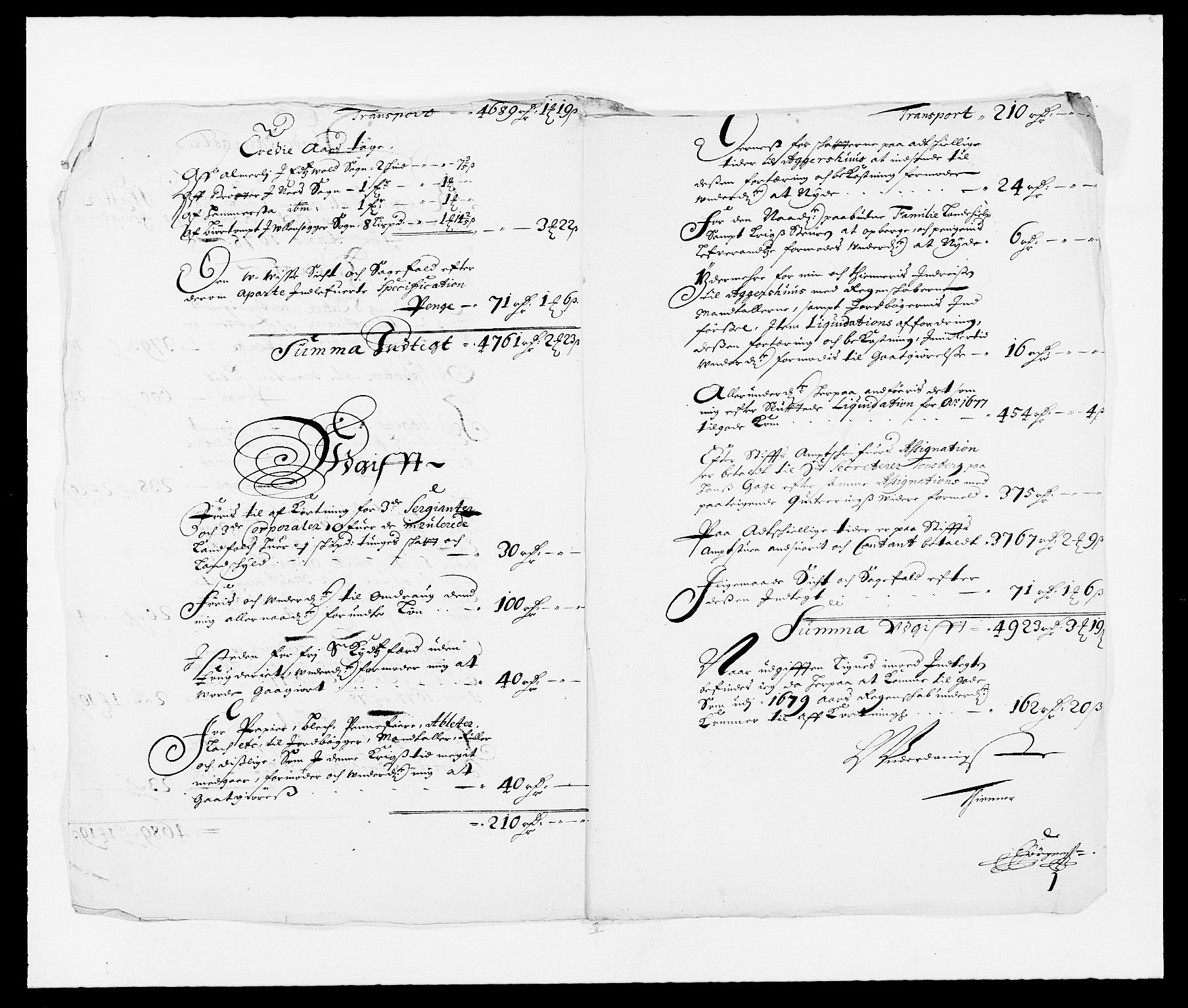 Rentekammeret inntil 1814, Reviderte regnskaper, Fogderegnskap, RA/EA-4092/R12/L0693: Fogderegnskap Øvre Romerike, 1678-1679, s. 146