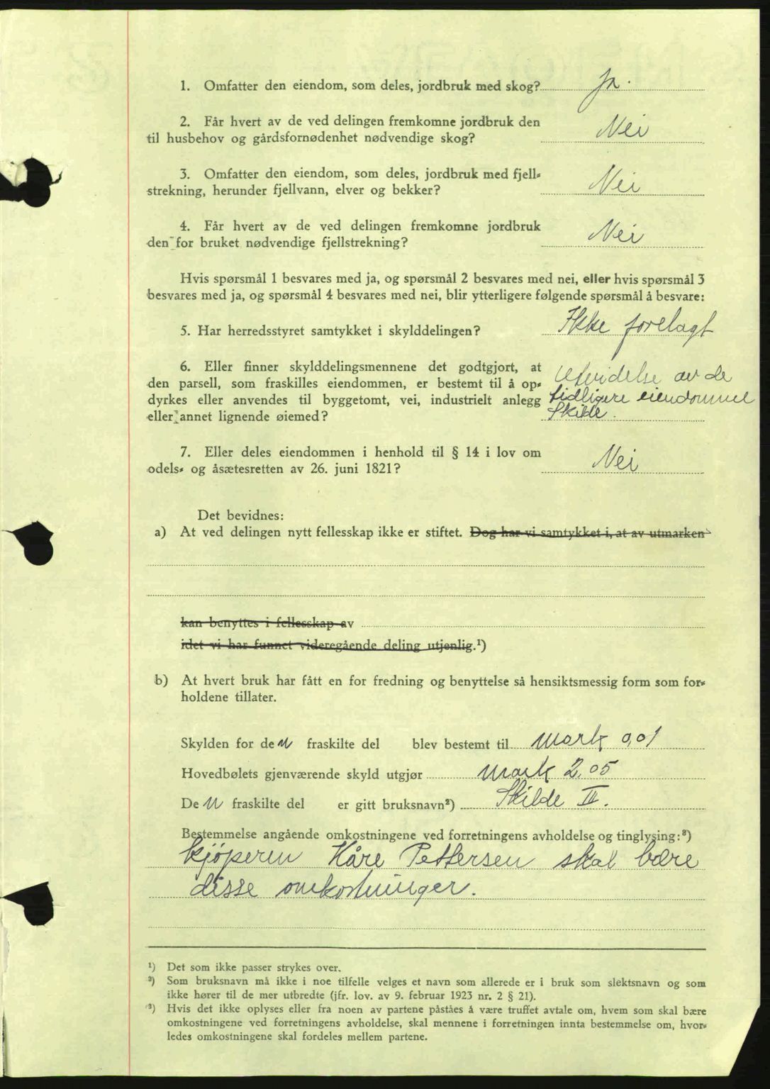 Nordmøre sorenskriveri, AV/SAT-A-4132/1/2/2Ca: Pantebok nr. A98, 1944-1944, Dagboknr: 2257/1944