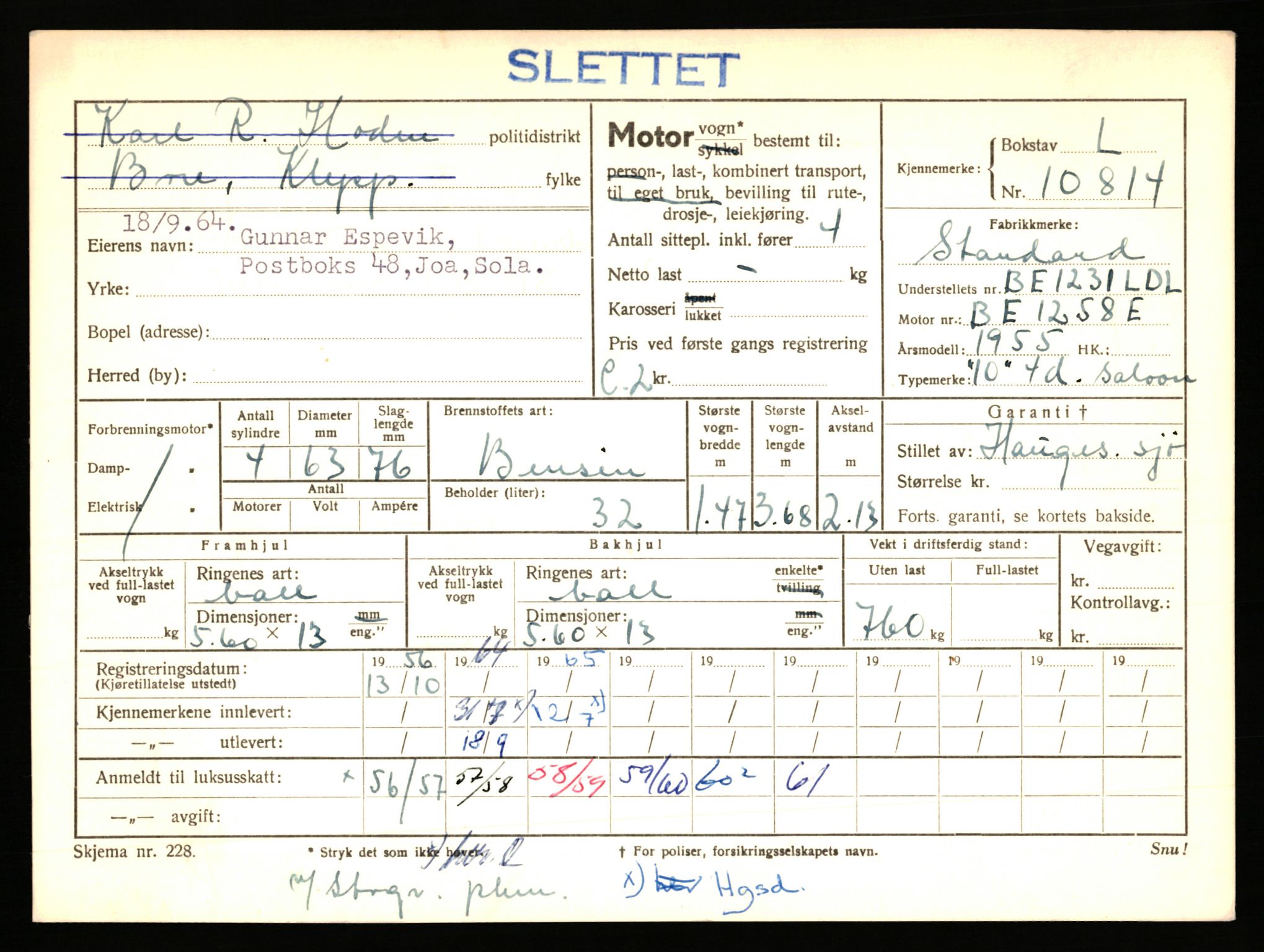 Stavanger trafikkstasjon, AV/SAST-A-101942/0/F/L0019: L-10500 - L-10999, 1930-1971, s. 1239