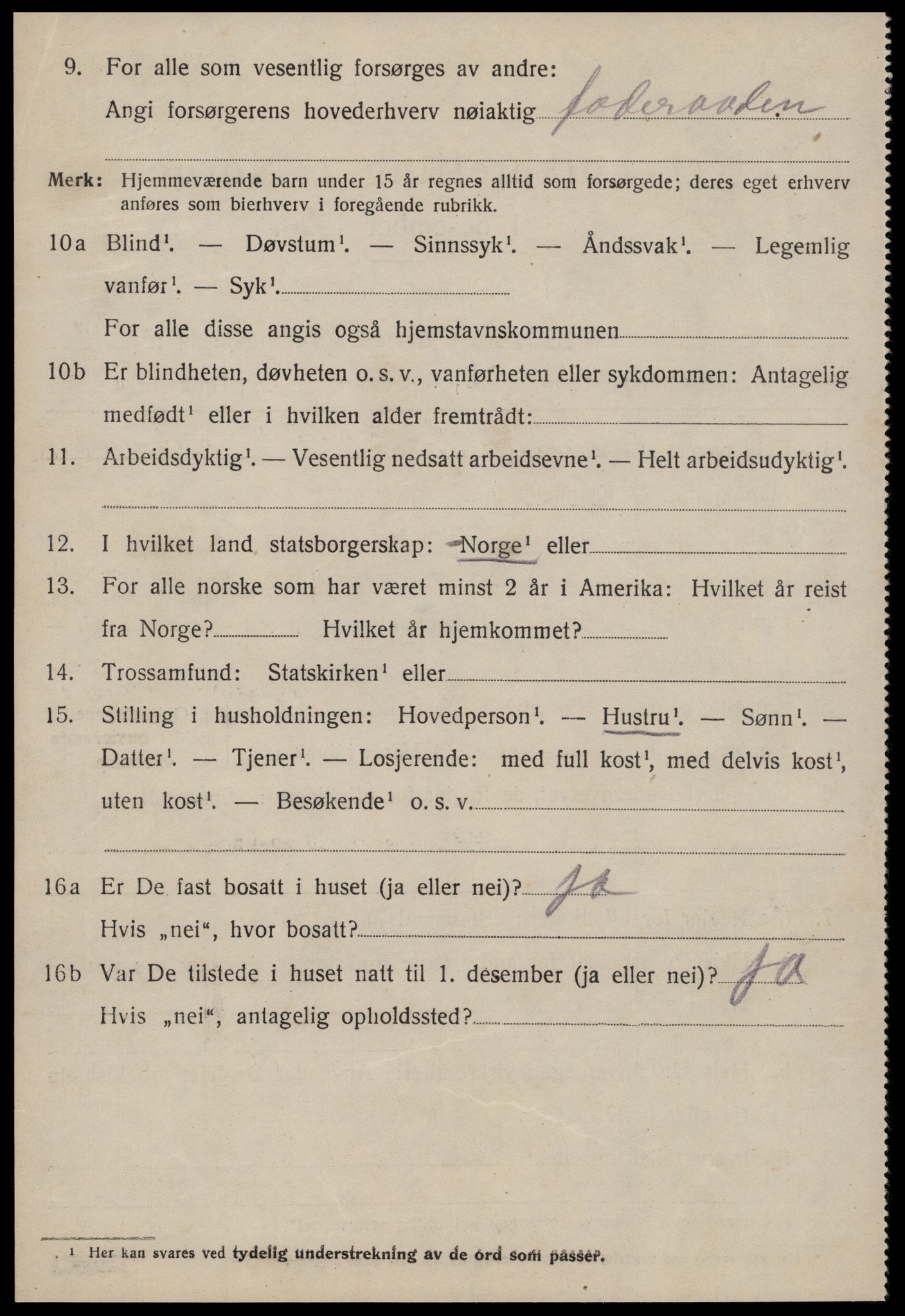 SAT, Folketelling 1920 for 1548 Fræna herred, 1920, s. 6908