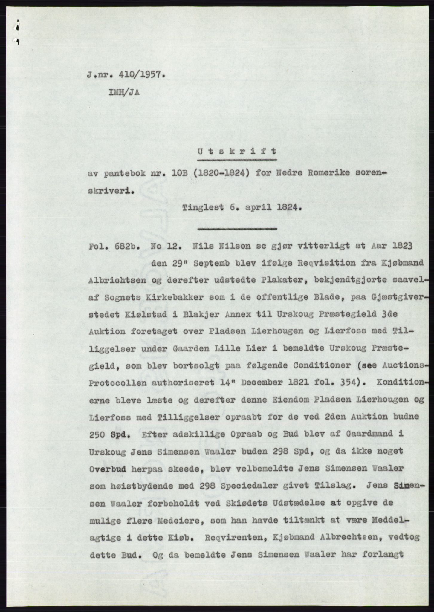 Statsarkivet i Oslo, SAO/A-10621/Z/Zd/L0006: Avskrifter, j.nr 5-792/1957, 1957, s. 212