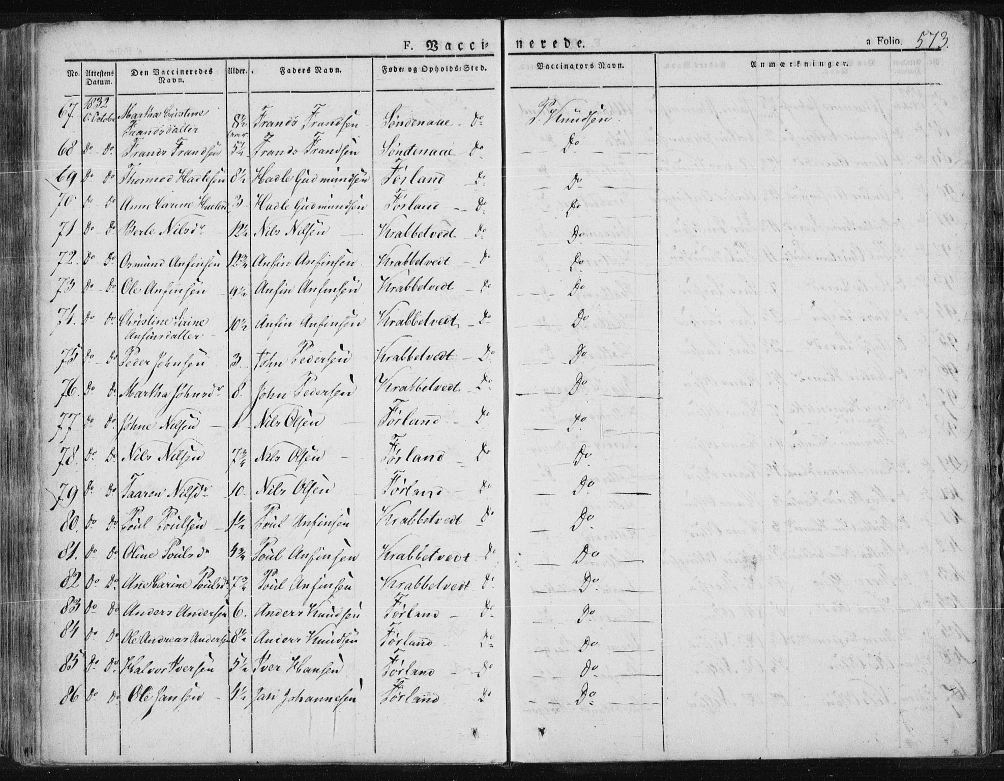 Tysvær sokneprestkontor, AV/SAST-A -101864/H/Ha/Haa/L0001: Ministerialbok nr. A 1.2, 1831-1856, s. 573