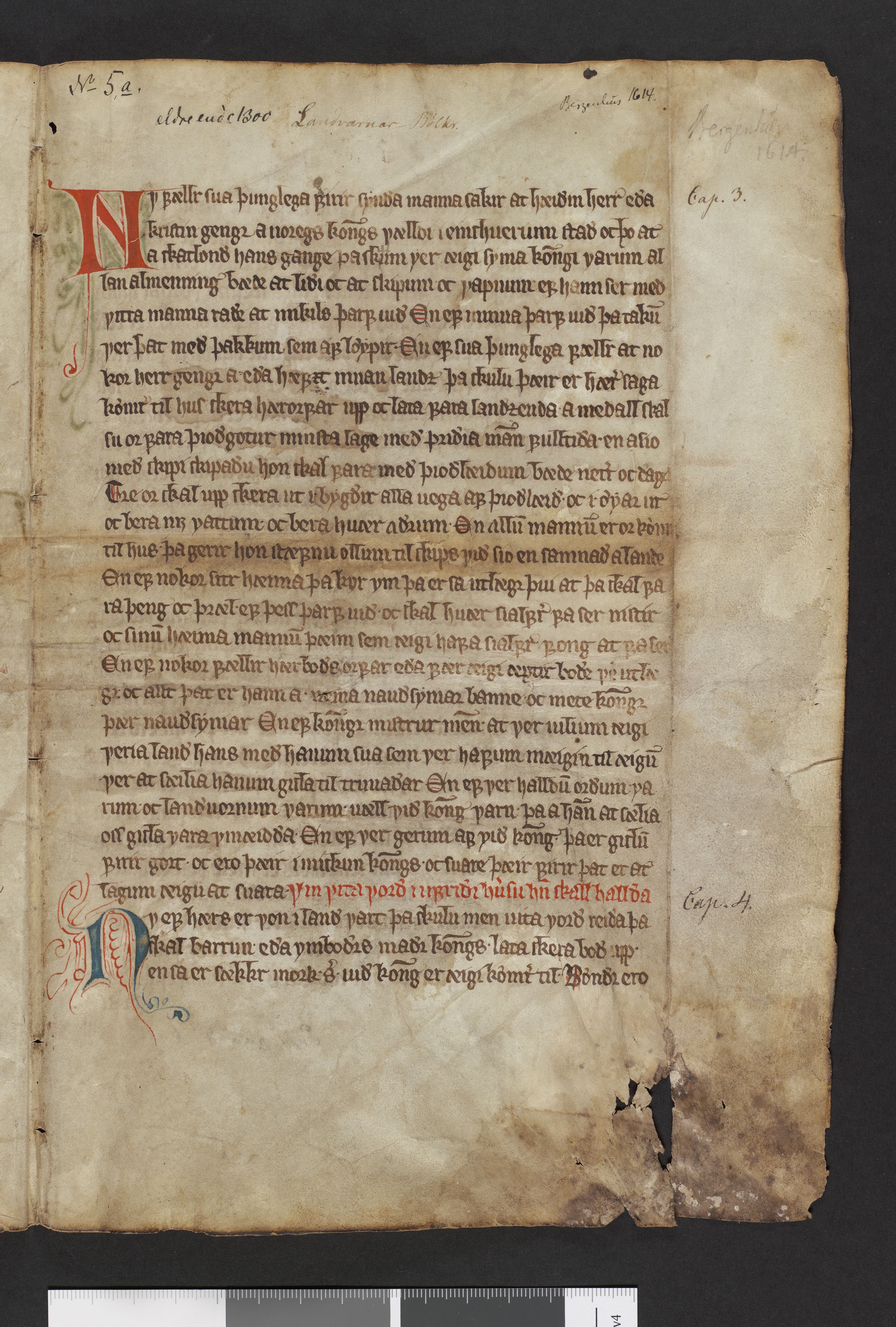 Riksarkivets diplomsamling, AV/RA-EA-5965/F26/L0002: Norrøne membranfragmenter bestand 2-9 (10), 1100-1536, s. 124