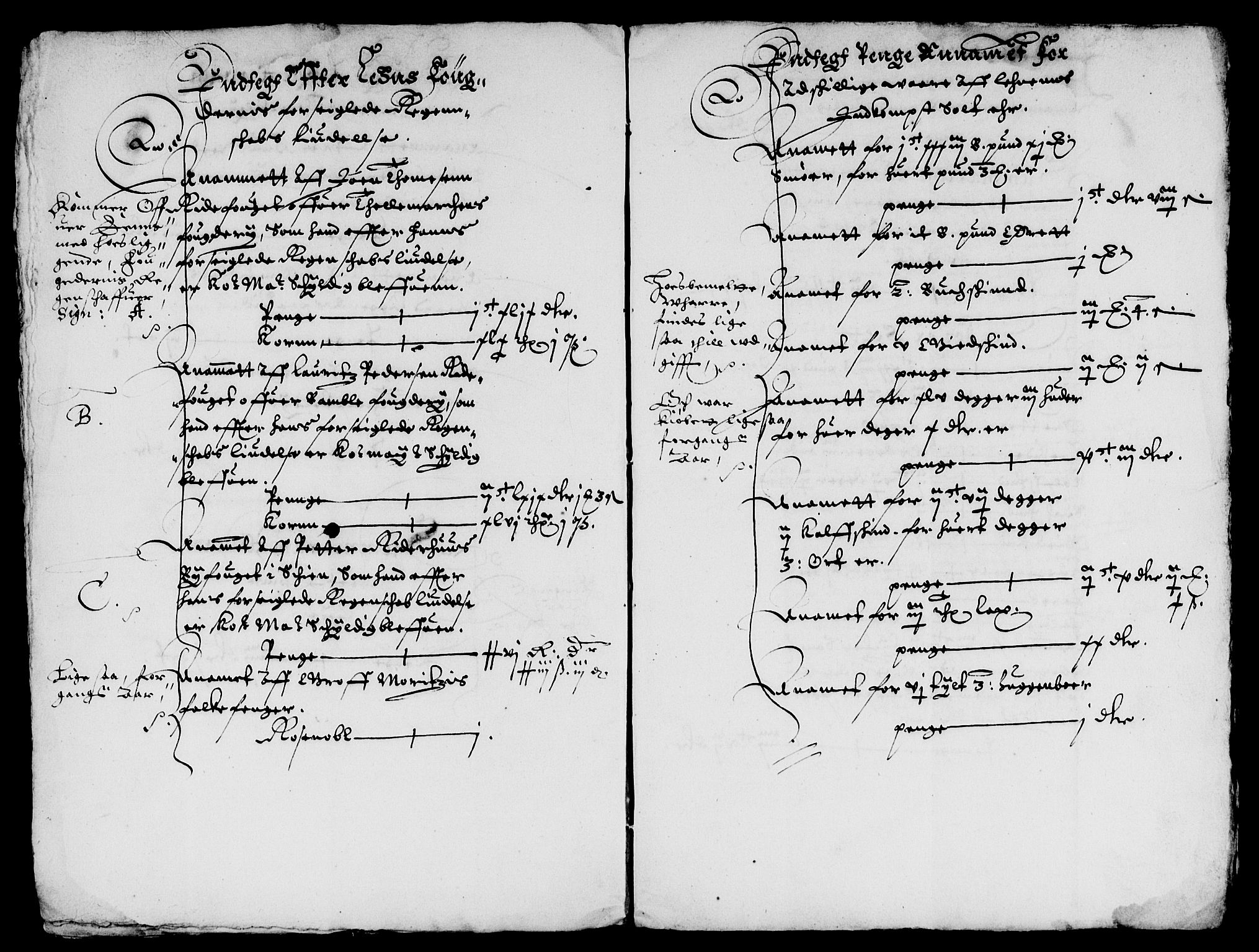 Rentekammeret inntil 1814, Reviderte regnskaper, Lensregnskaper, AV/RA-EA-5023/R/Rb/Rbp/L0014: Bratsberg len, 1630-1631