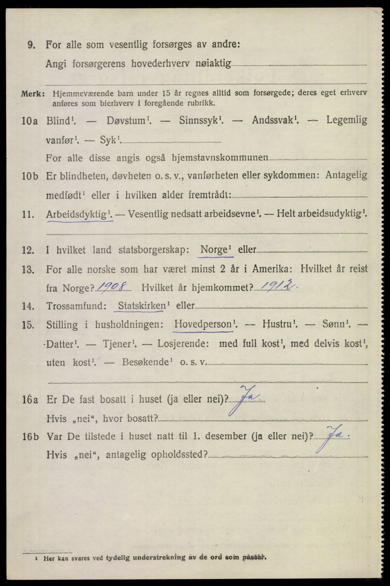 SAST, Folketelling 1920 for 1122 Gjesdal herred, 1920, s. 2127