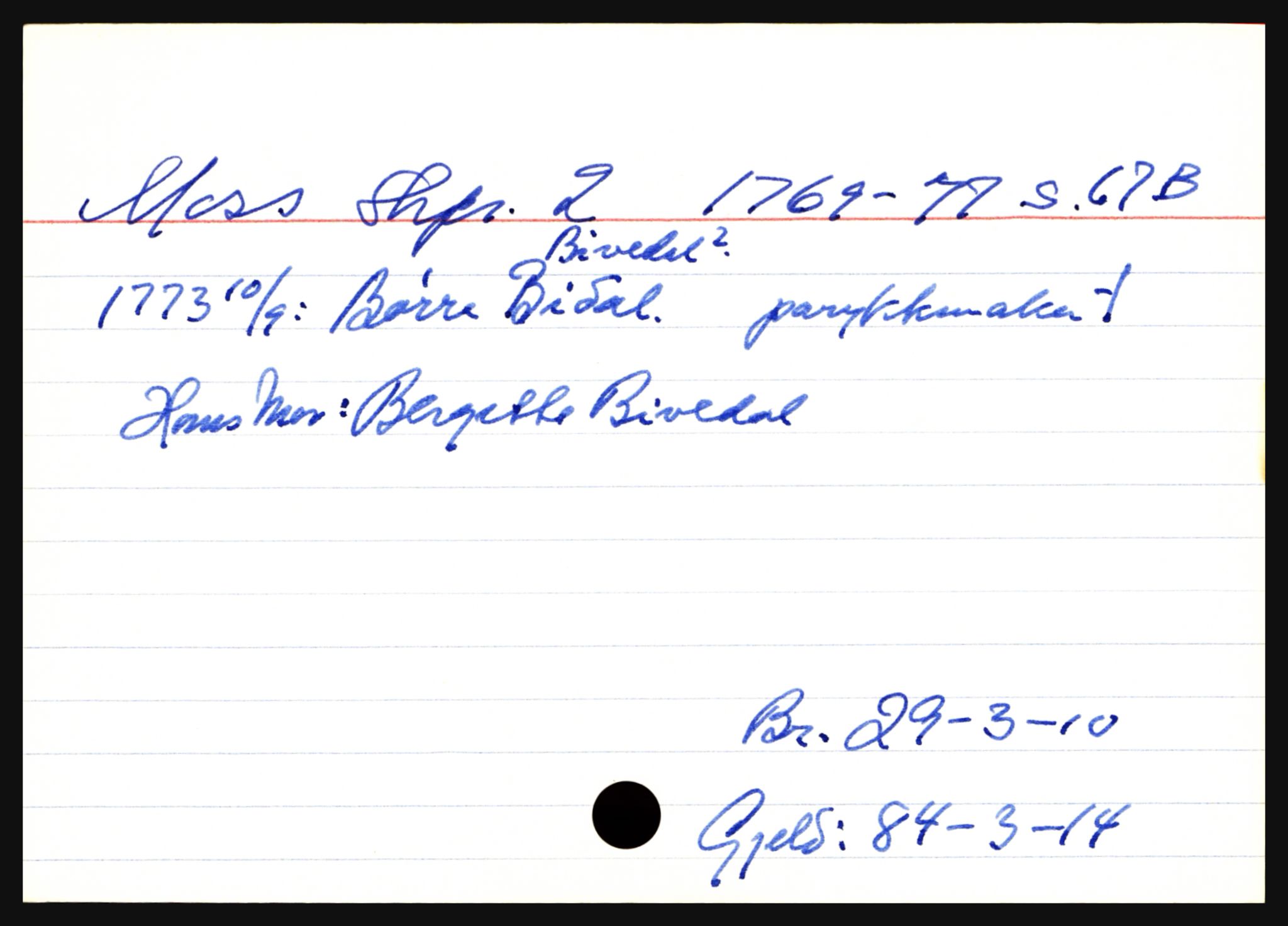 Moss byfogd, AV/SAO-A-10863/H, 1769-1777, s. 19