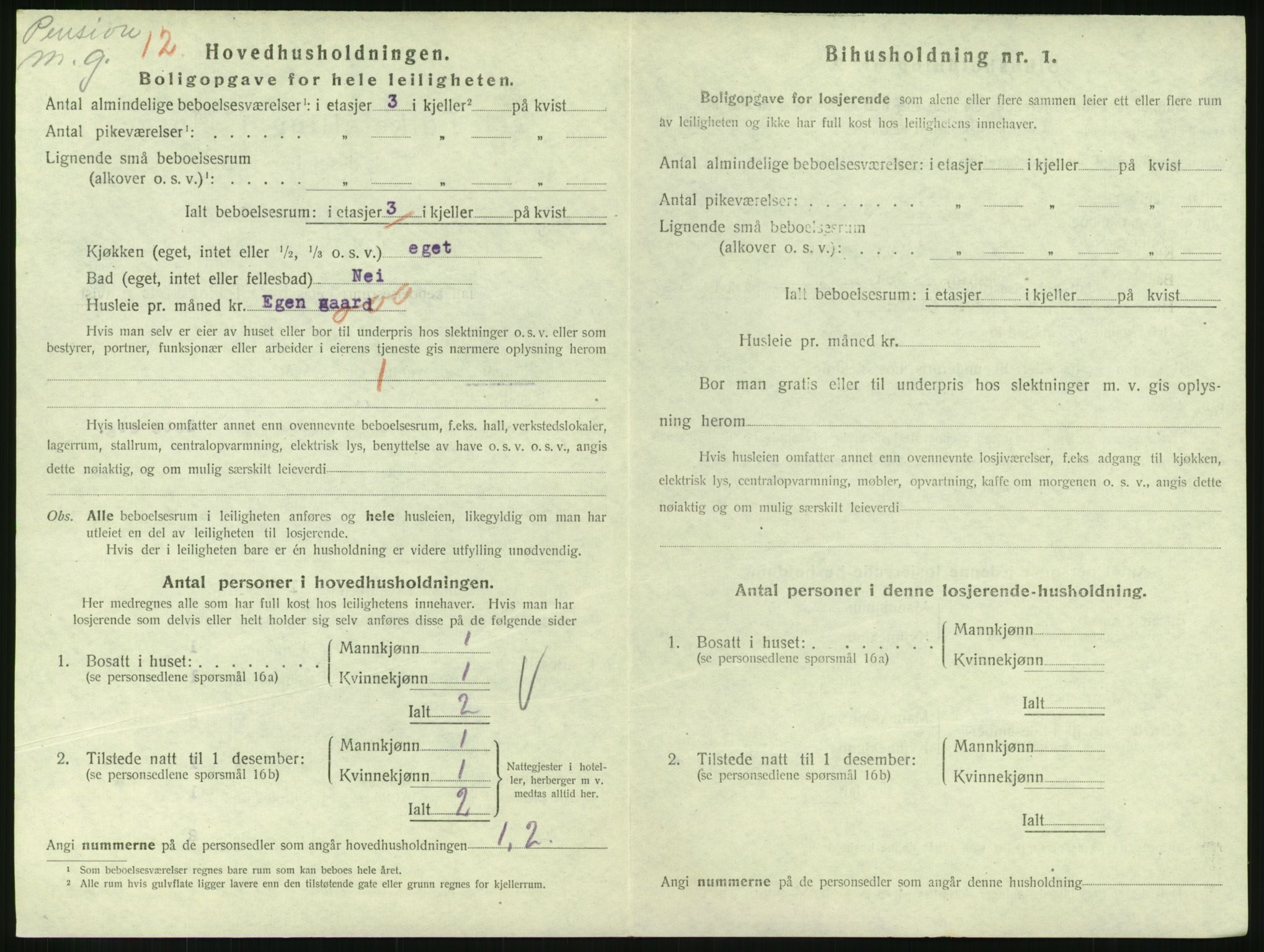 SAH, Folketelling 1920 for 0501 Lillehammer kjøpstad, 1920, s. 2039