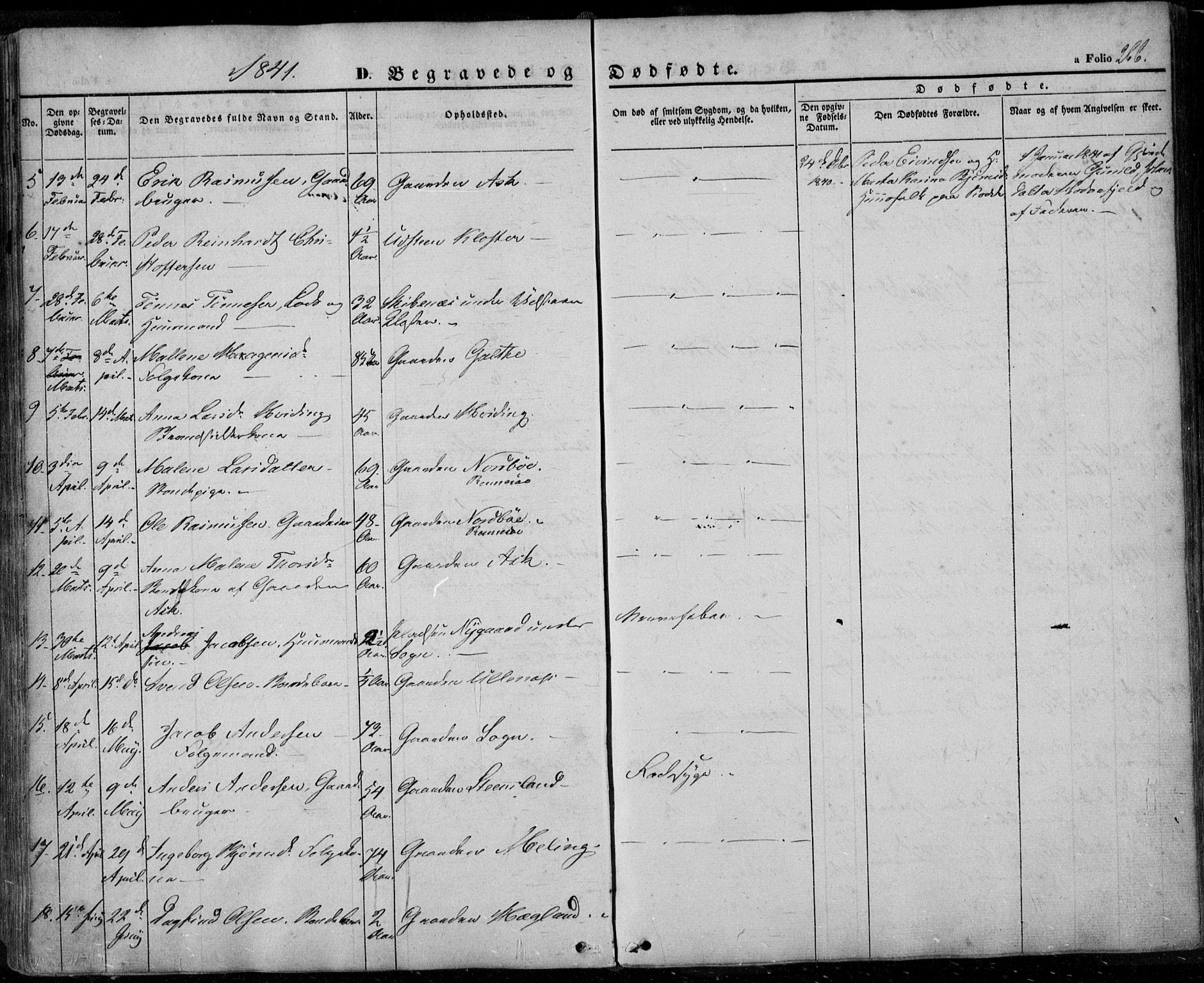 Rennesøy sokneprestkontor, AV/SAST-A -101827/H/Ha/Haa/L0005: Ministerialbok nr. A 5, 1838-1859, s. 266