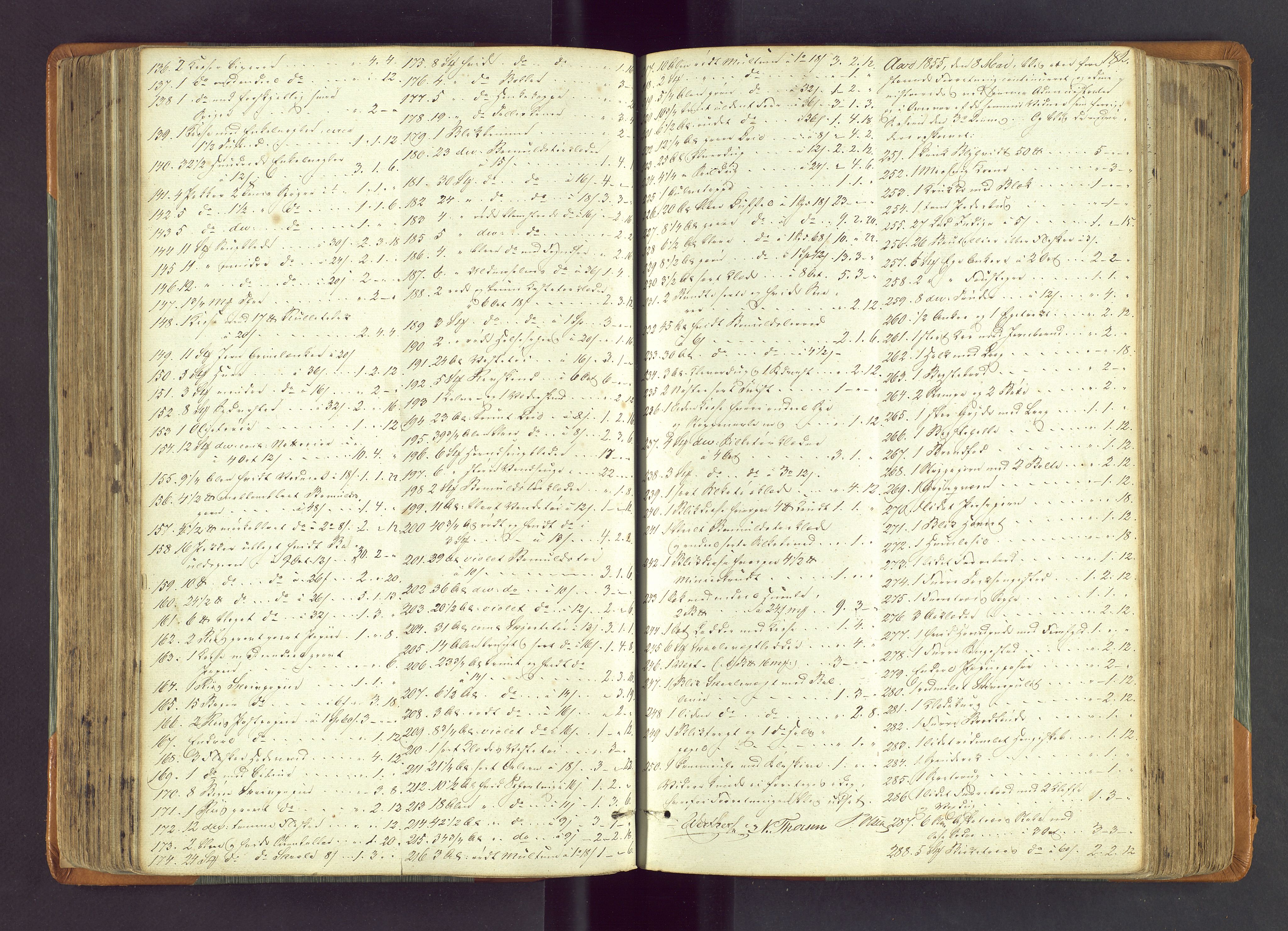 Stavanger byfogd, AV/SAST-A-101408/001/5/50/503BA/L0002: Registreringsprotokoll, 1846-1864, s. 182
