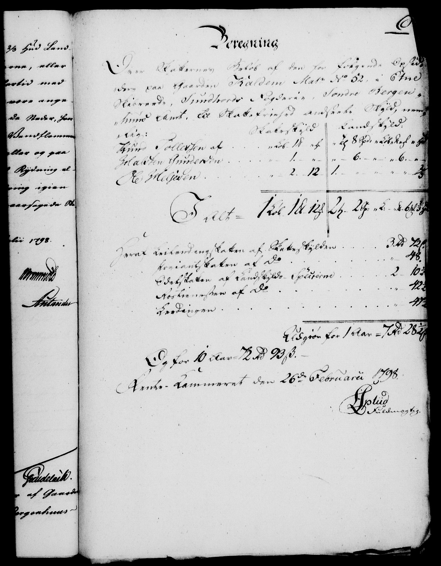 Rentekammeret, Kammerkanselliet, RA/EA-3111/G/Gf/Gfa/L0080: Norsk relasjons- og resolusjonsprotokoll (merket RK 52.80), 1798, s. 425