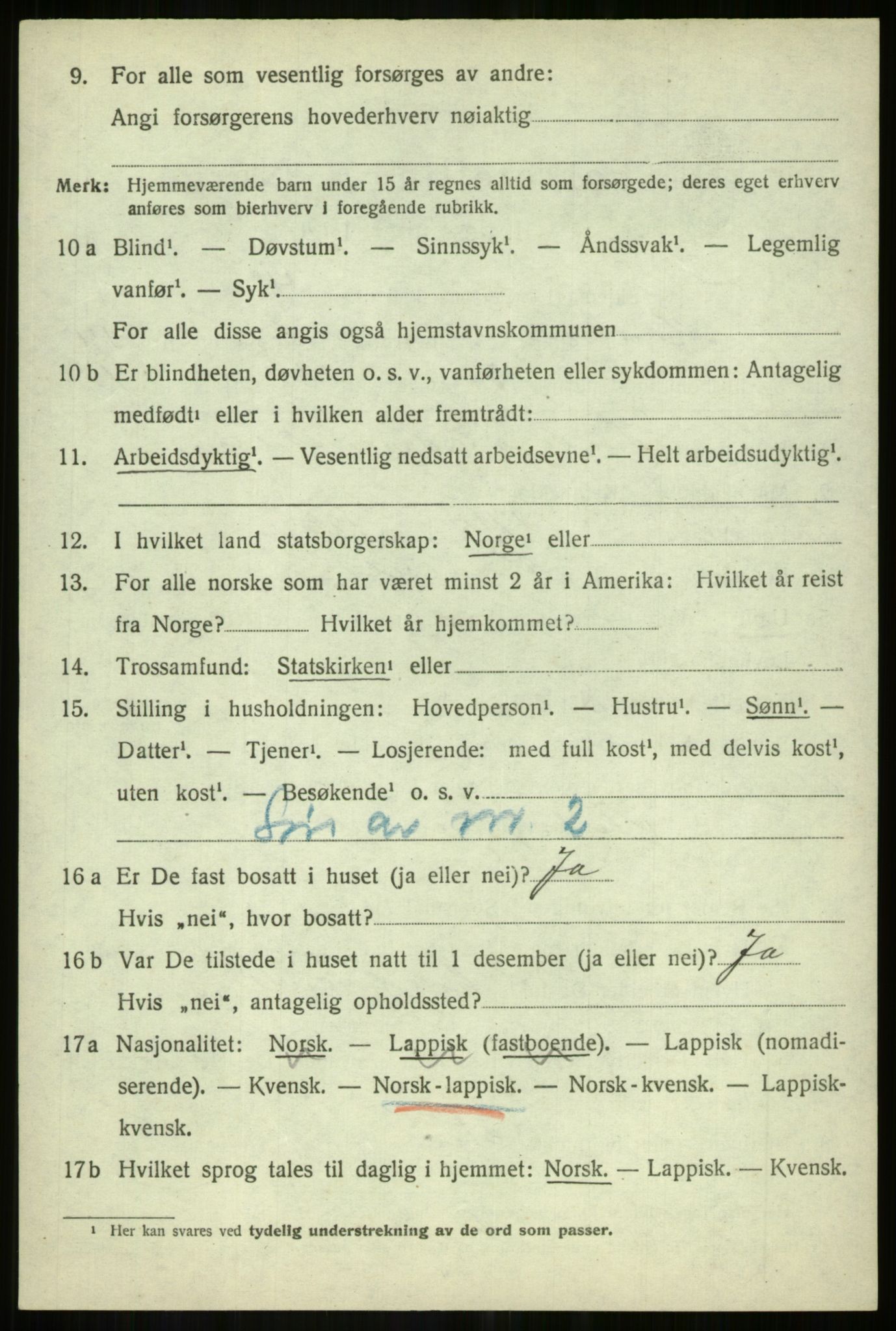 SATØ, Folketelling 1920 for 1924 Målselv herred, 1920, s. 7598
