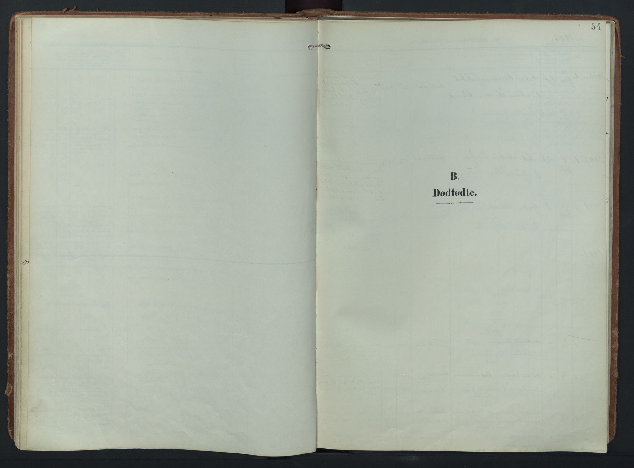 Eidsberg prestekontor Kirkebøker, SAO/A-10905/F/Fc/L0002: Ministerialbok nr. III 2, 1906-1934, s. 54
